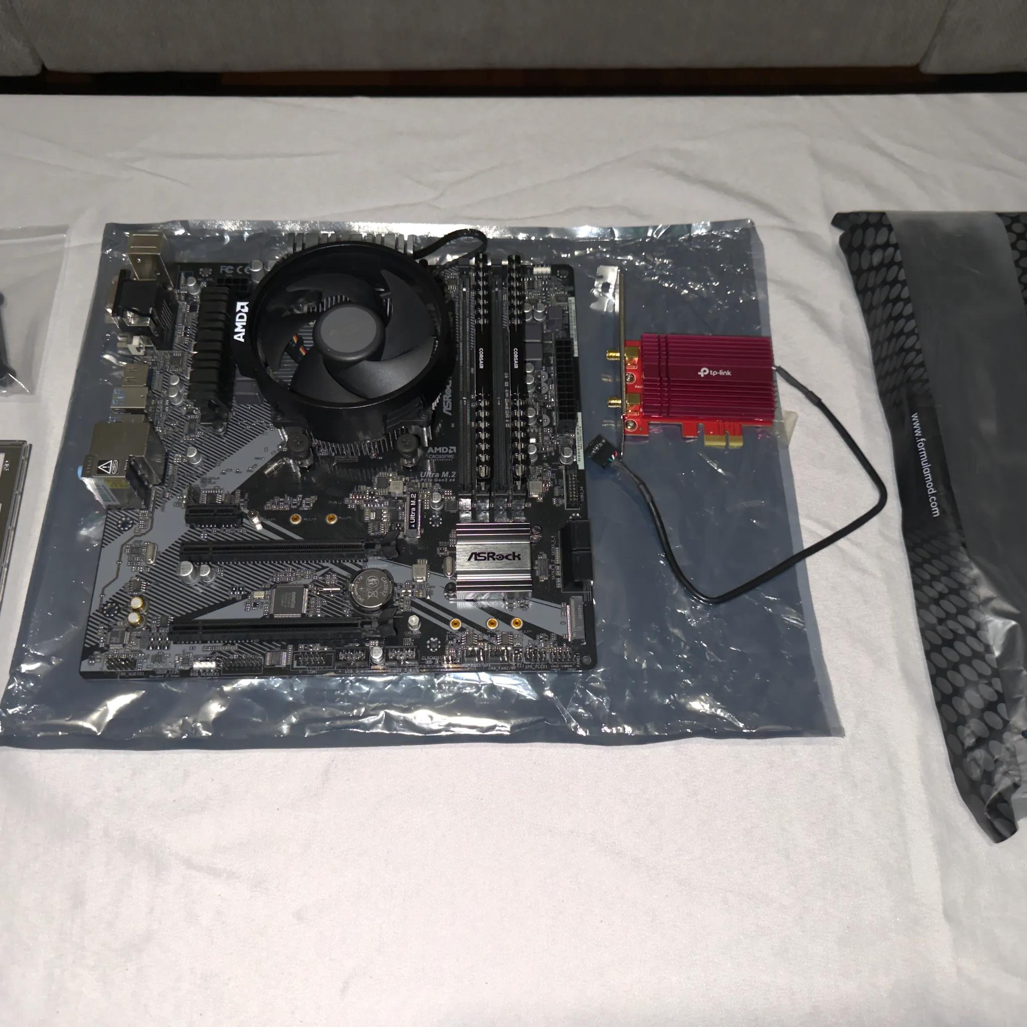 💻 RYZEN 5 3600X + 32GB RAM + ASROCK B450M PRO4 + Wi-Fi 6 💻