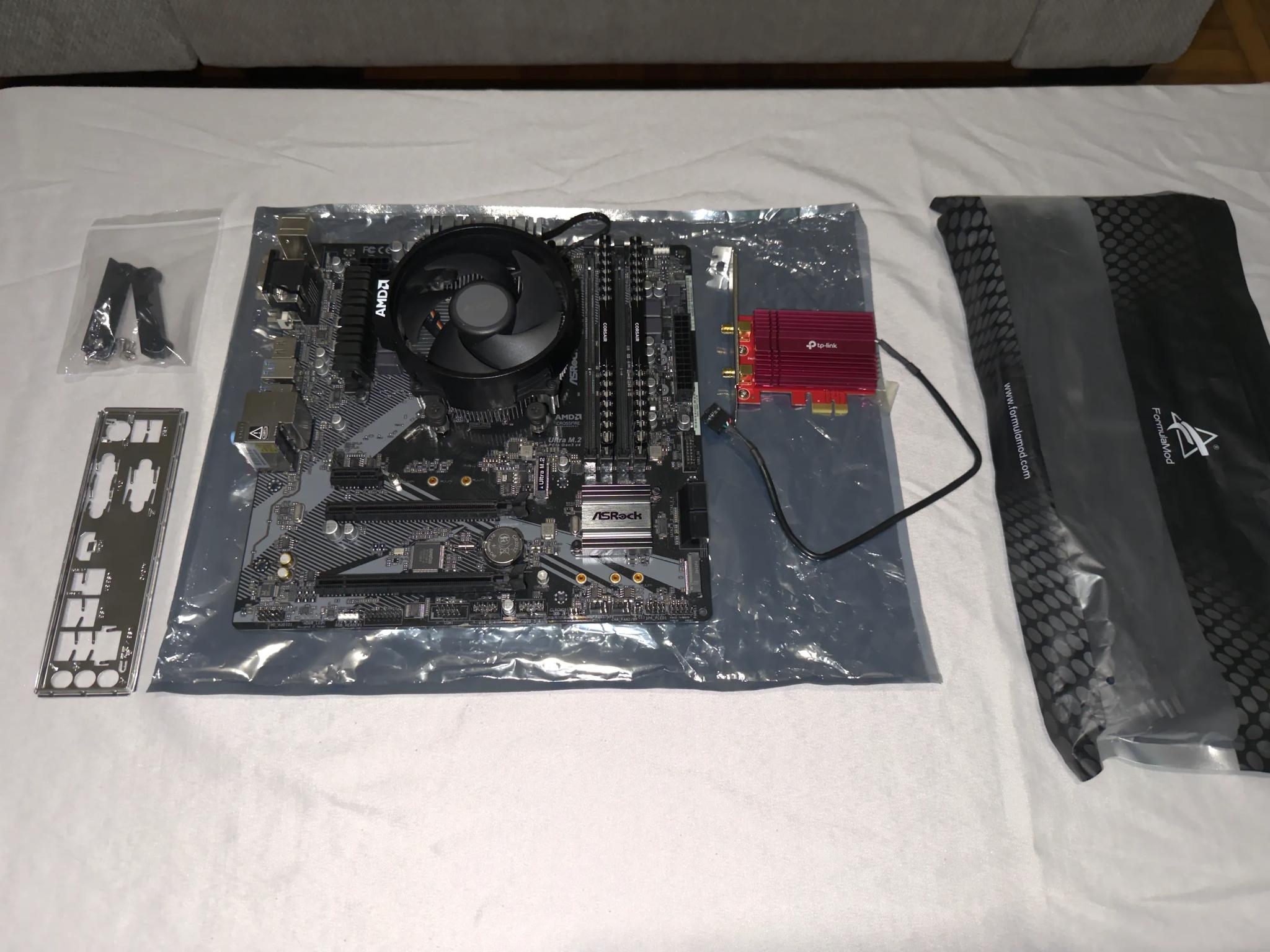 💻 RYZEN 5 3600X + 32GB RAM + ASROCK B450M PRO4 + Wi-Fi 6 💻
