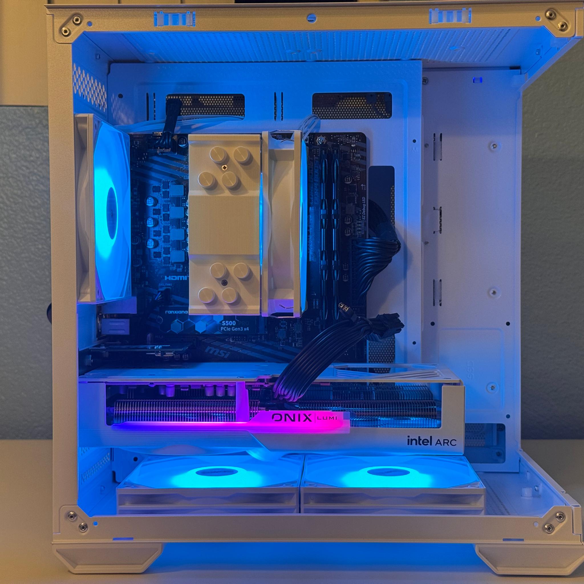 💸Value Gamer💸 Ryzen 5 3600 | Intel ARC B580 12GB | 32GB DDR4 | 1TB nVME SSD | RGB | Win11+Wifi