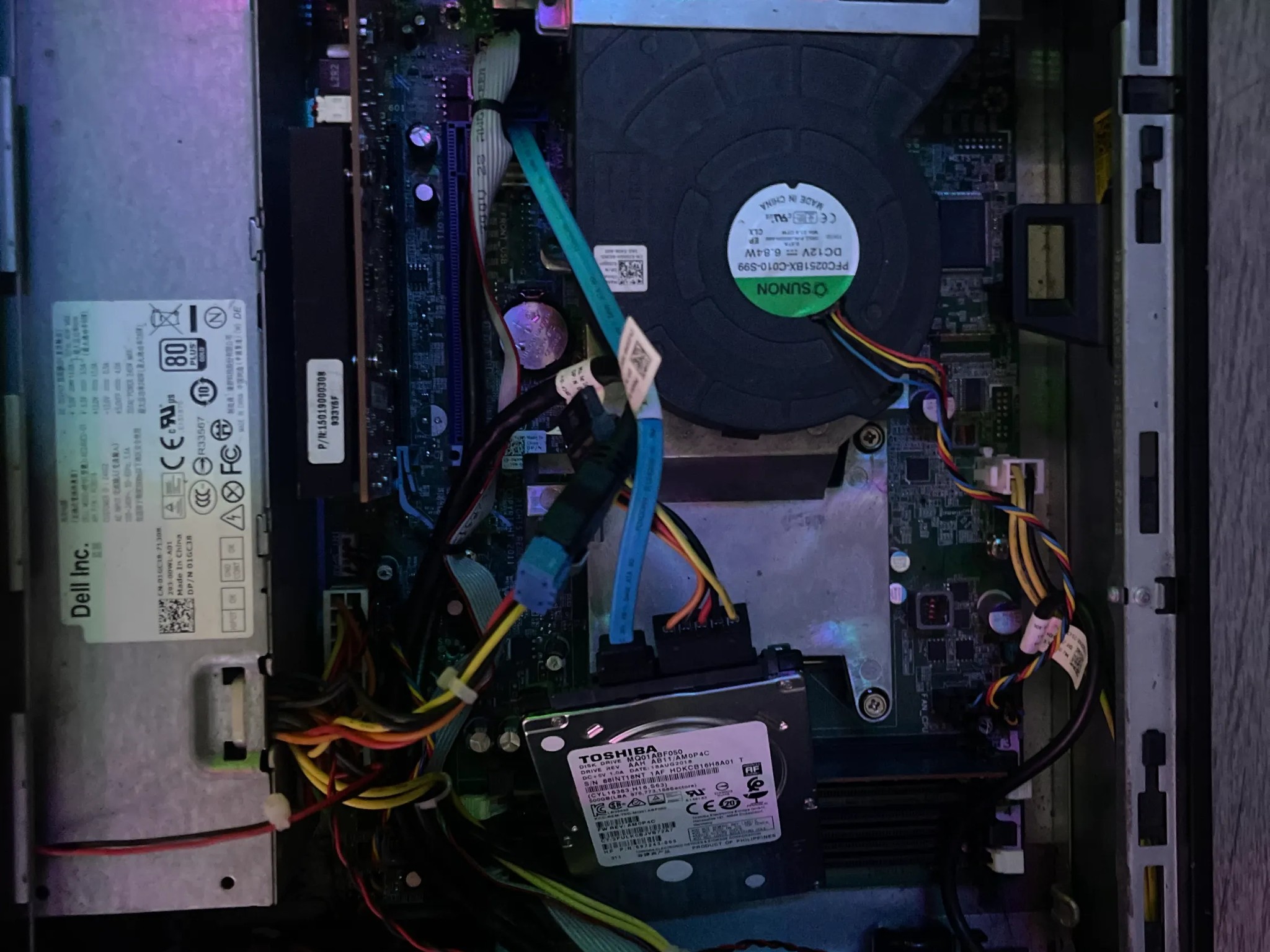optiplex 7010 with core i5 7th gen and a gt 230 graphics card