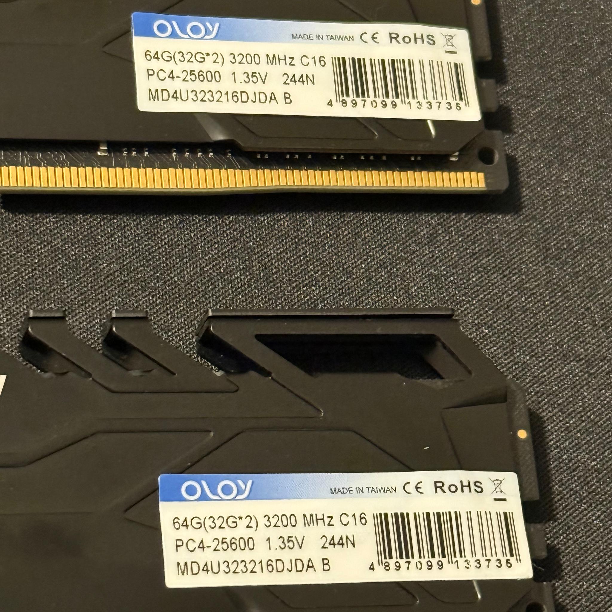 OLOy 64GB DDR4-3200 (2x32GB)