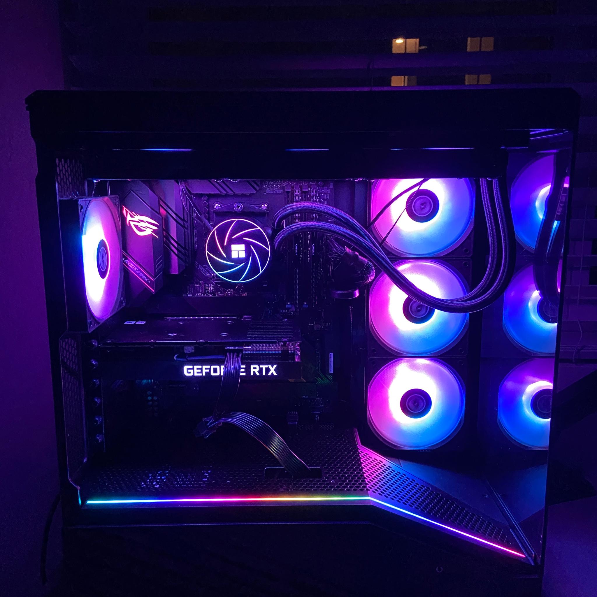 Custom RTX 3060Ti, Ryzen 5 3600, 16gb ram, 512gb SSDGaming PC Build