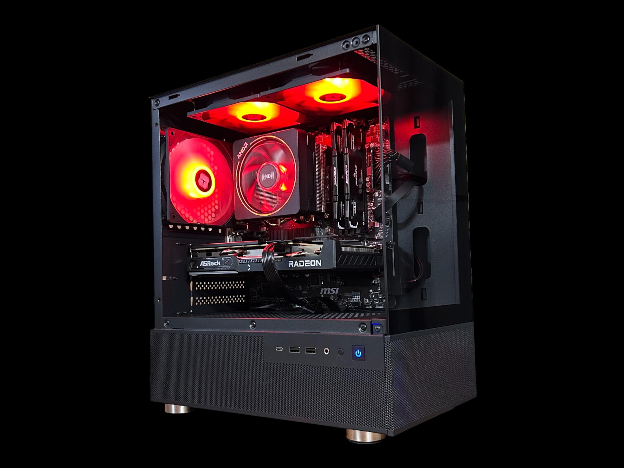 RX 9060XT 16GB | Ryzen 5 5600X | 16GB DDR4 | 1TB NVMe | The Officer RX