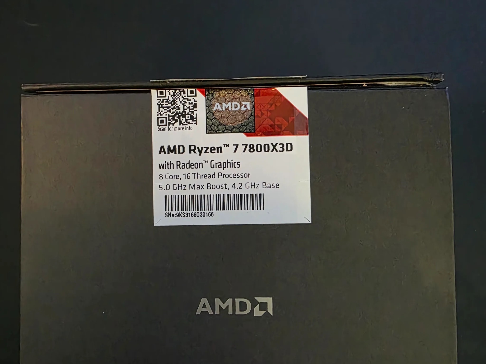 Ryzen 7 7800X3D USED