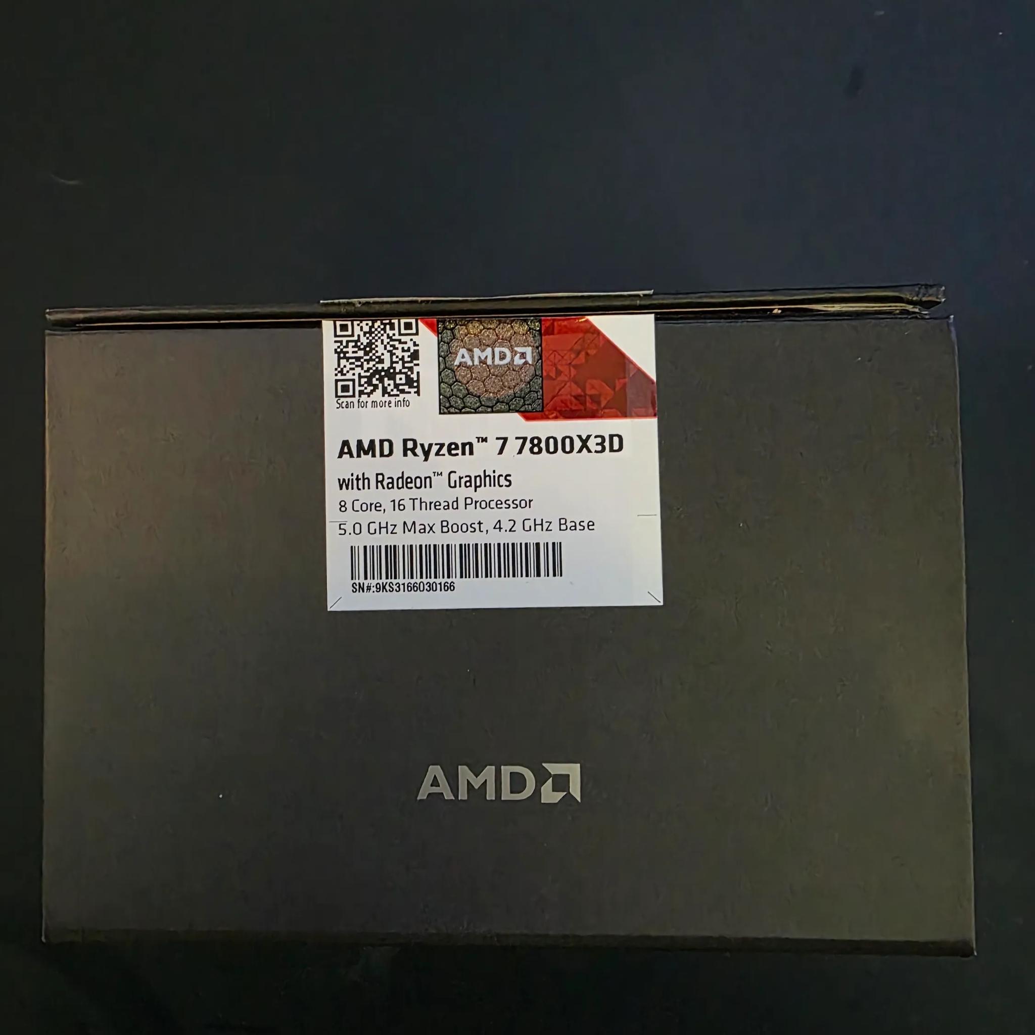 Ryzen 7 7800X3D USED