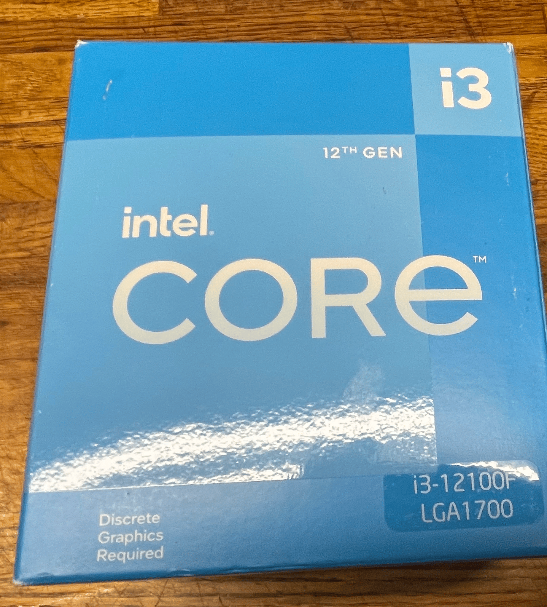 Like New Core i3 12100f