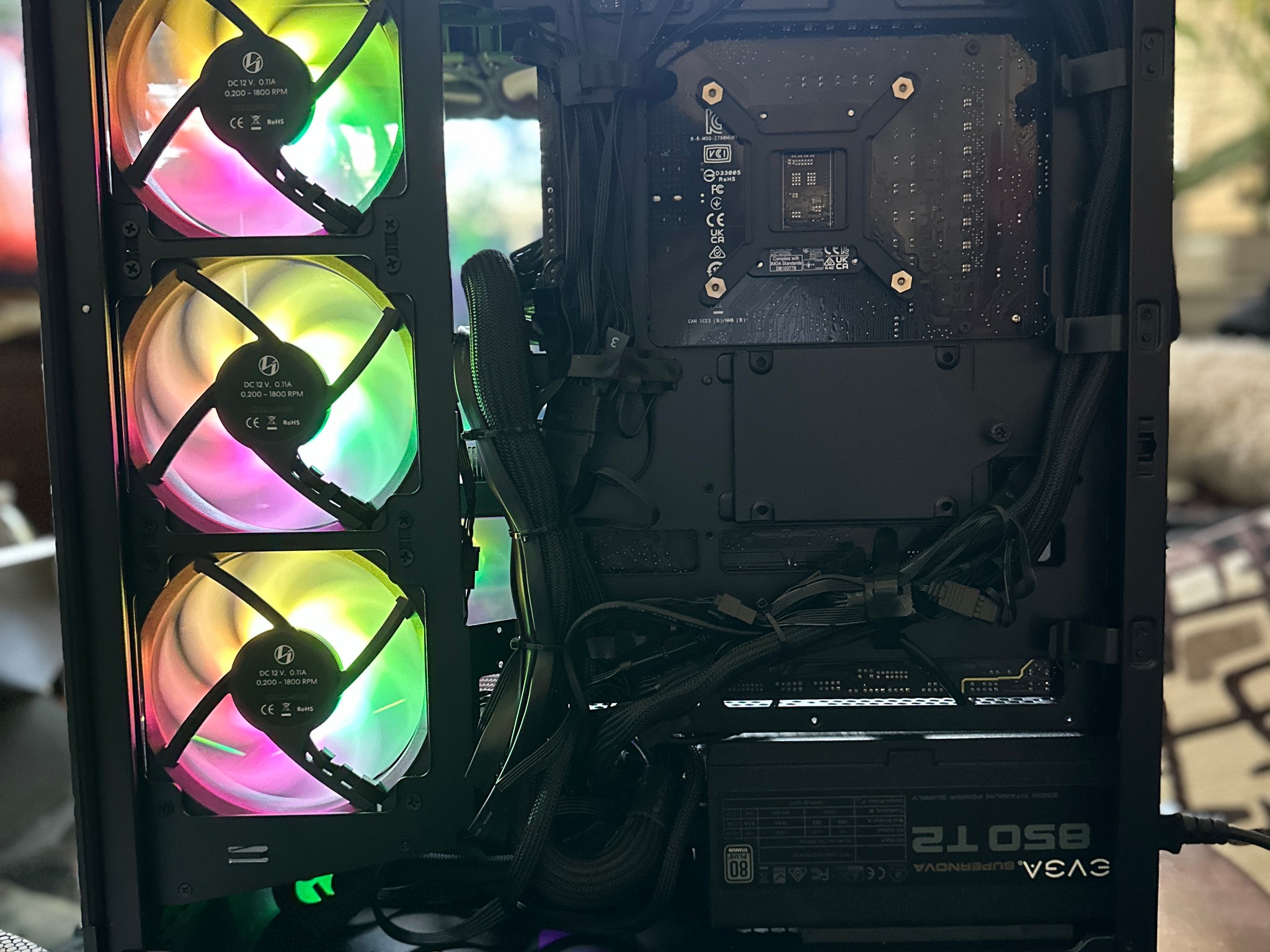 RTX 3080 // i7-12700K // 32GB RGB DDR5 // 1TB SSD // High End // Custom All-Black Gaming PC