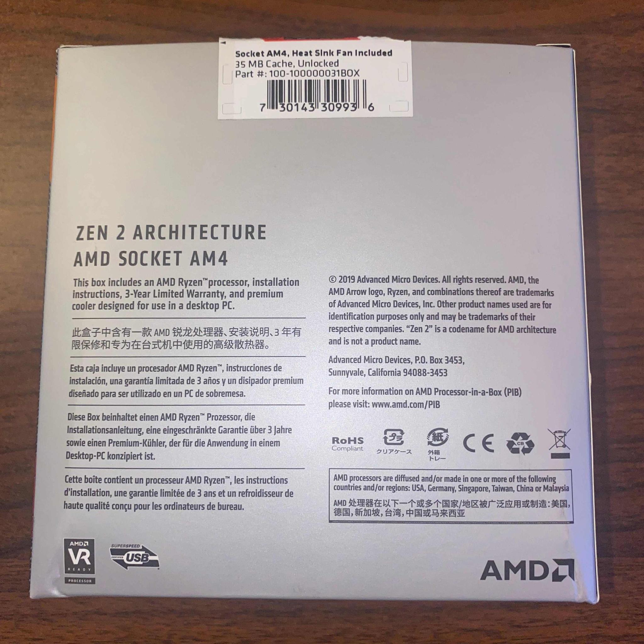 AMD Ryzen 5 3600