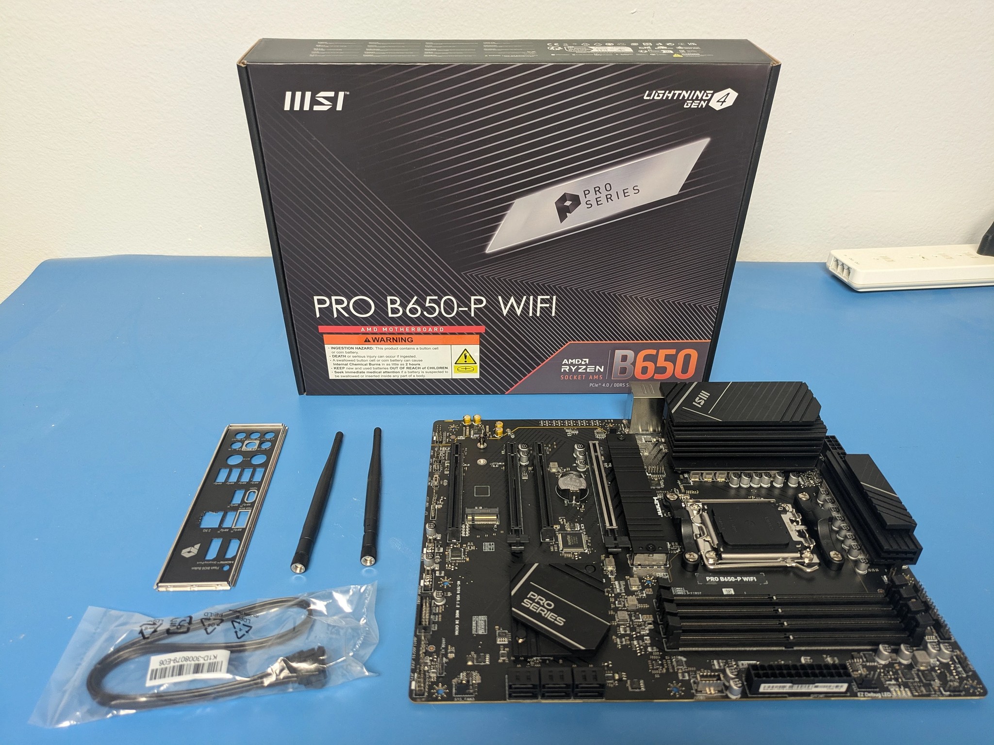 MSI Pro B650-P Wifi AMD AM5 Motherboard