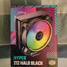 Cooler Master Hyper 212 Halo CPU Heat Sink Cooler - Black - Brand New in Box
