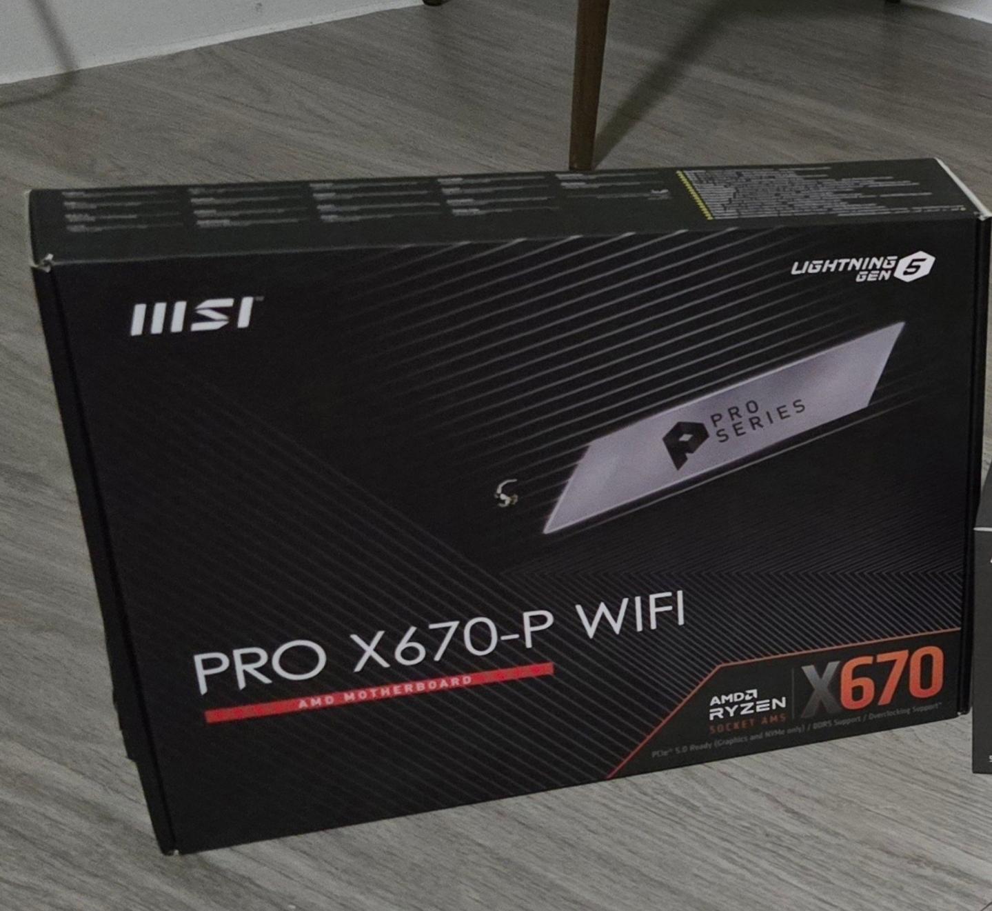 MSI X670 P PRO WIFI