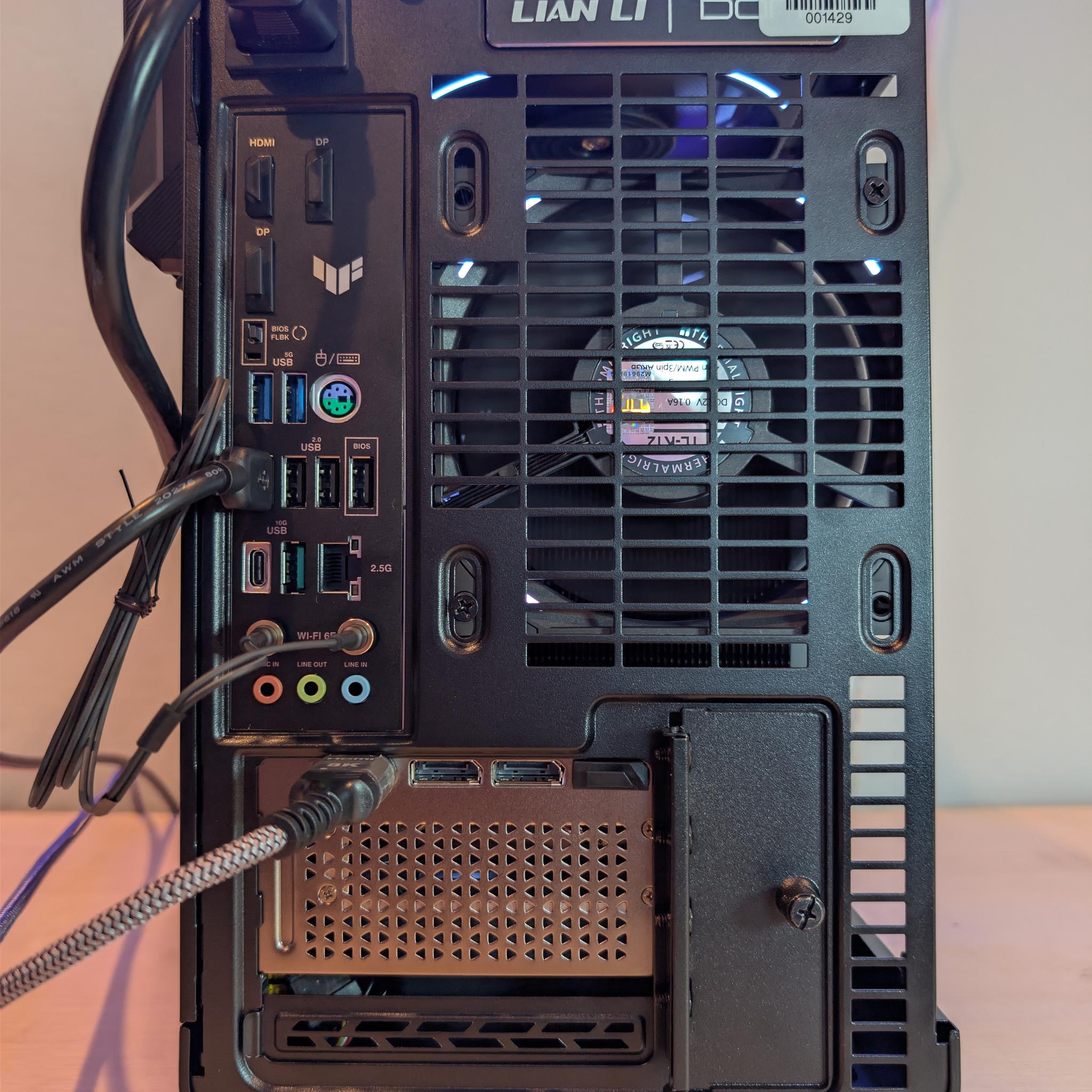 RTX 5080 // Ryzen 9800x3D // 32GB DDR5 // 2TB Gen4 NVMe // WiFi