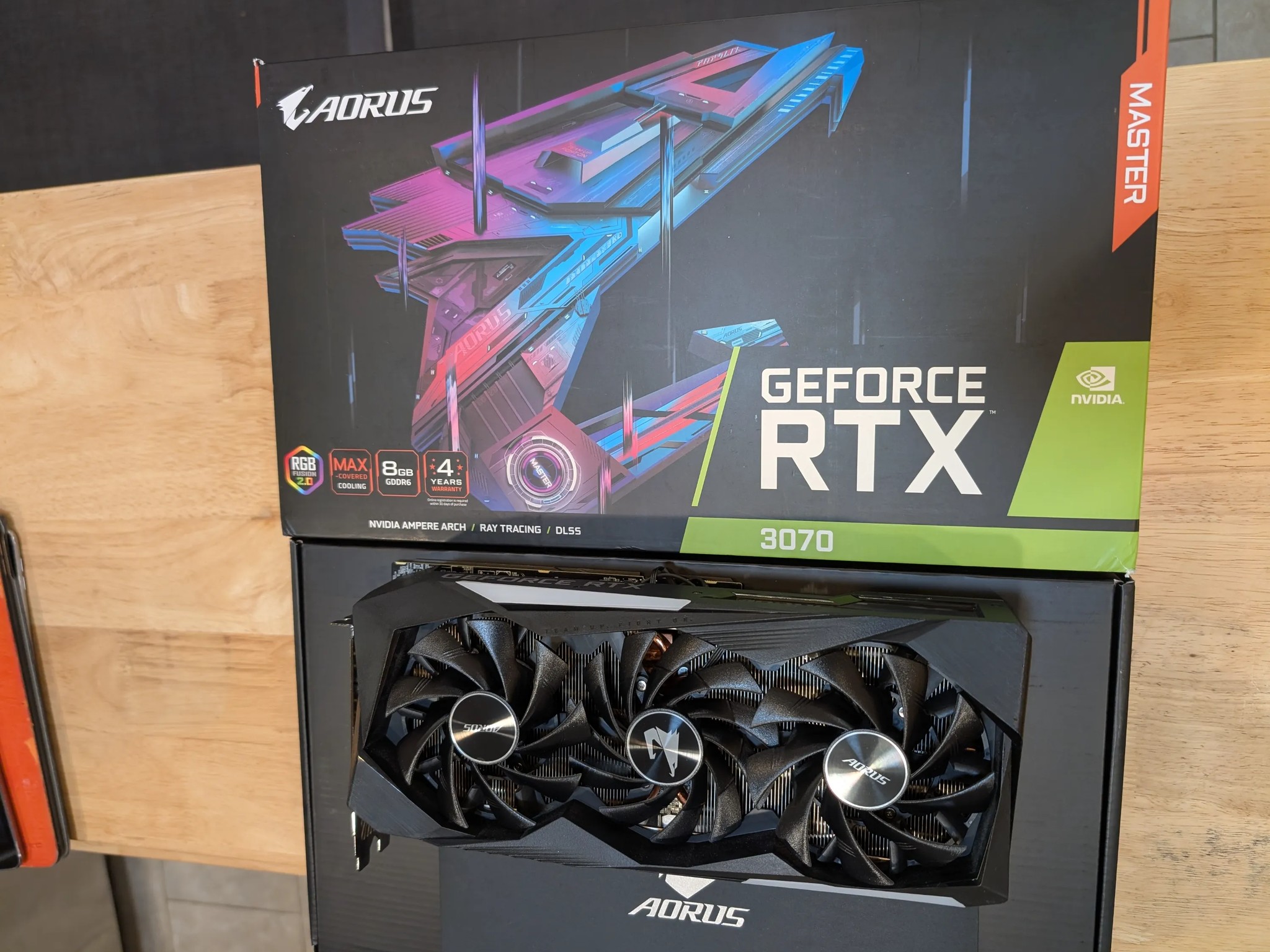 Gigabyte Aorus Master 3070 -         Very Clean and Gently Used
