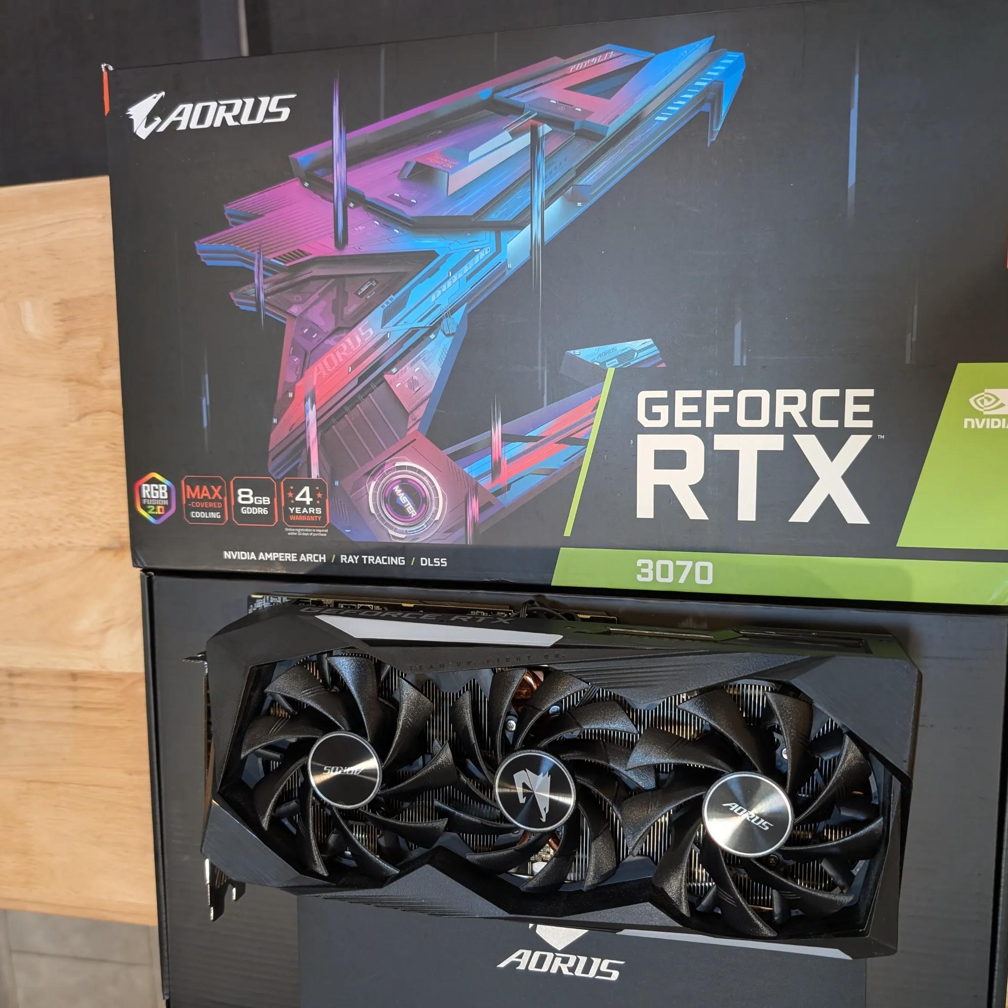 Gigabyte Aorus Master 3070 -         Very Clean and Gently Used