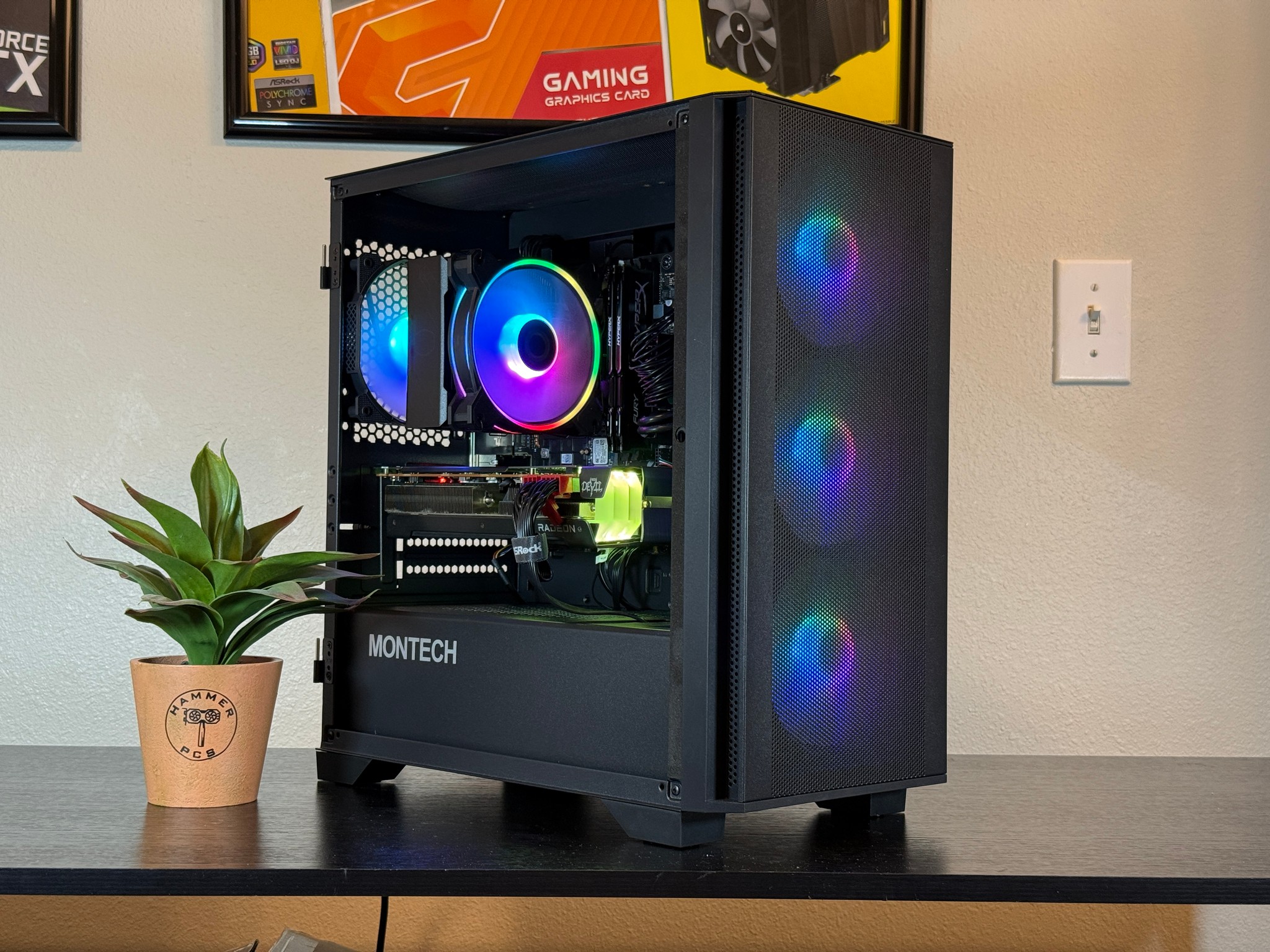 🏮RX 6600 XT, Ryzen 7 2700X, 16gb RAM, 1.5TB Storage🏮| Gaming PC | Fortnite, CoD, Forza 6, and more