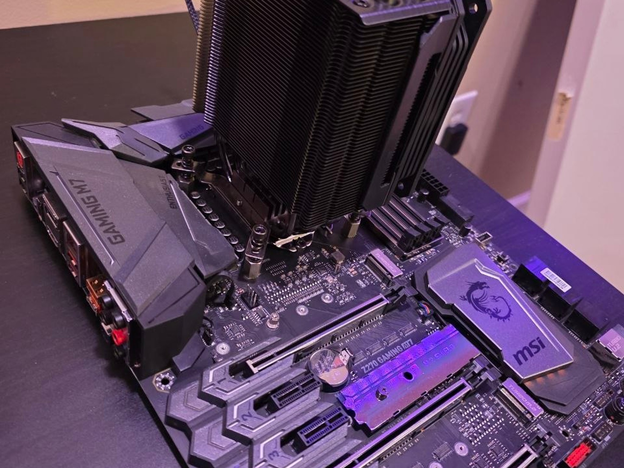 MSI Z270 Gaming M7 | Intel Core i5 7600K w/ CPU Cooler | No RAM
