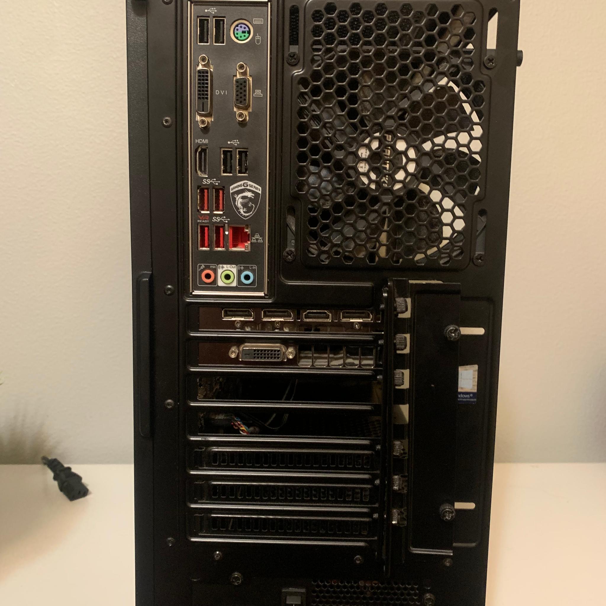 Entry 1080P Gaming PC
