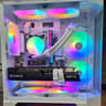 UDGX WhiteForge — Ryzen 5 • RX 7600 XT 16GB — 1080p/1440p Gaming PC
