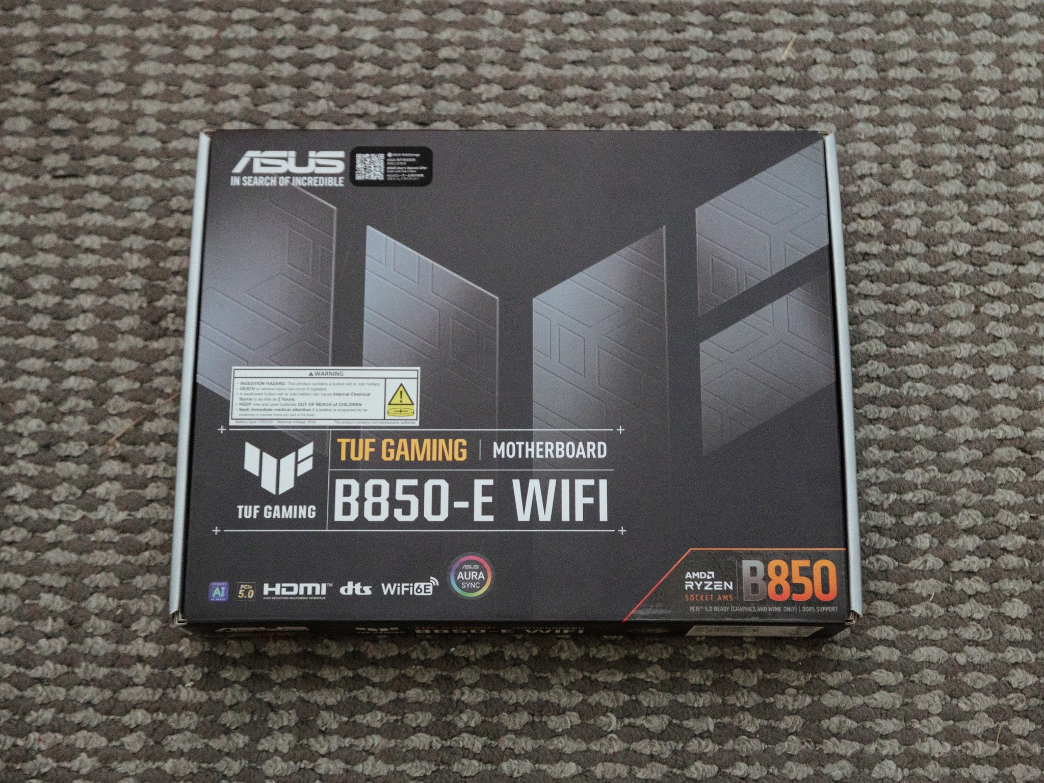 ASUS ROG TUF Gaming B850-E Motherboard