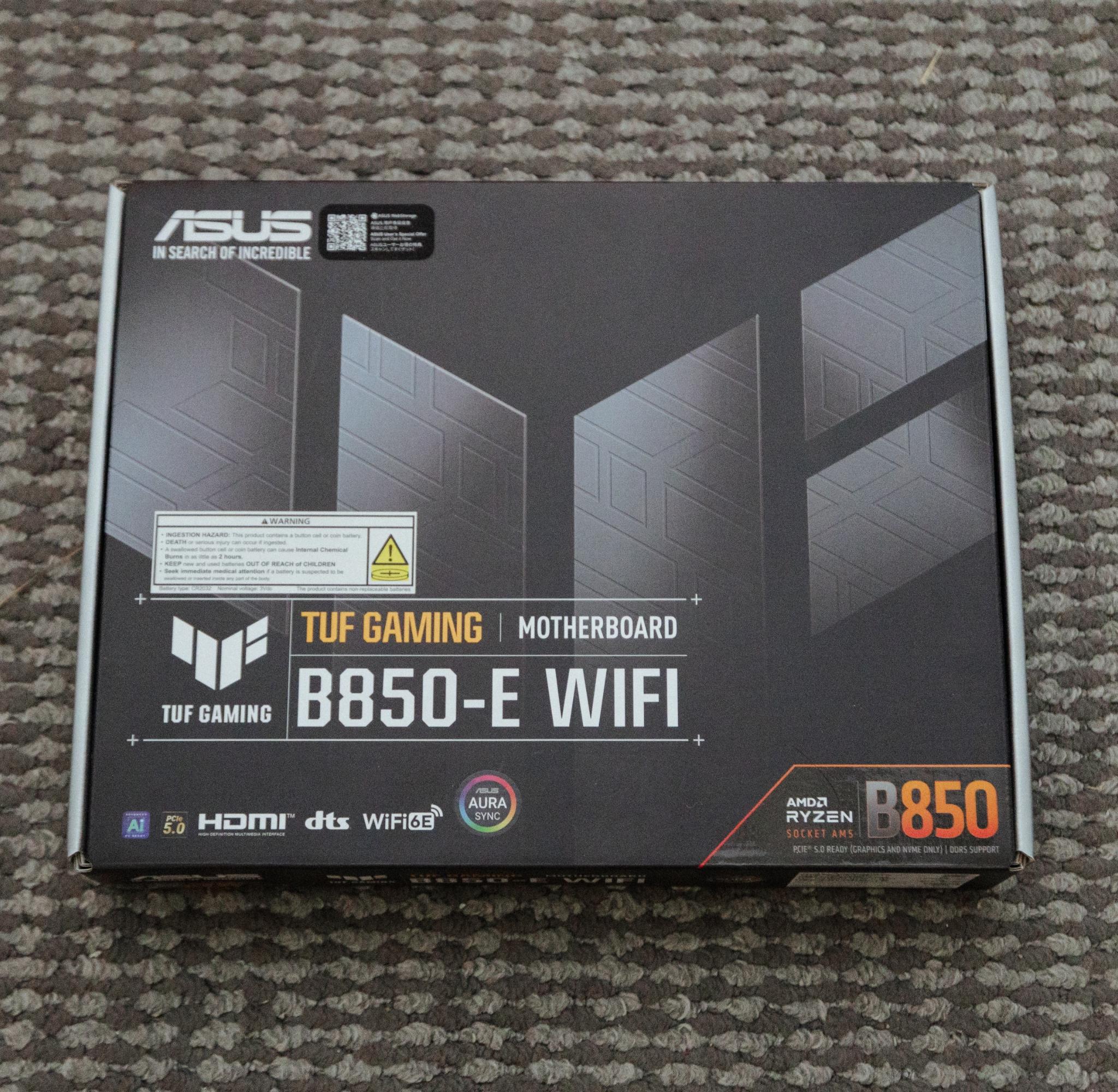 ASUS ROG TUF Gaming B850-E Motherboard