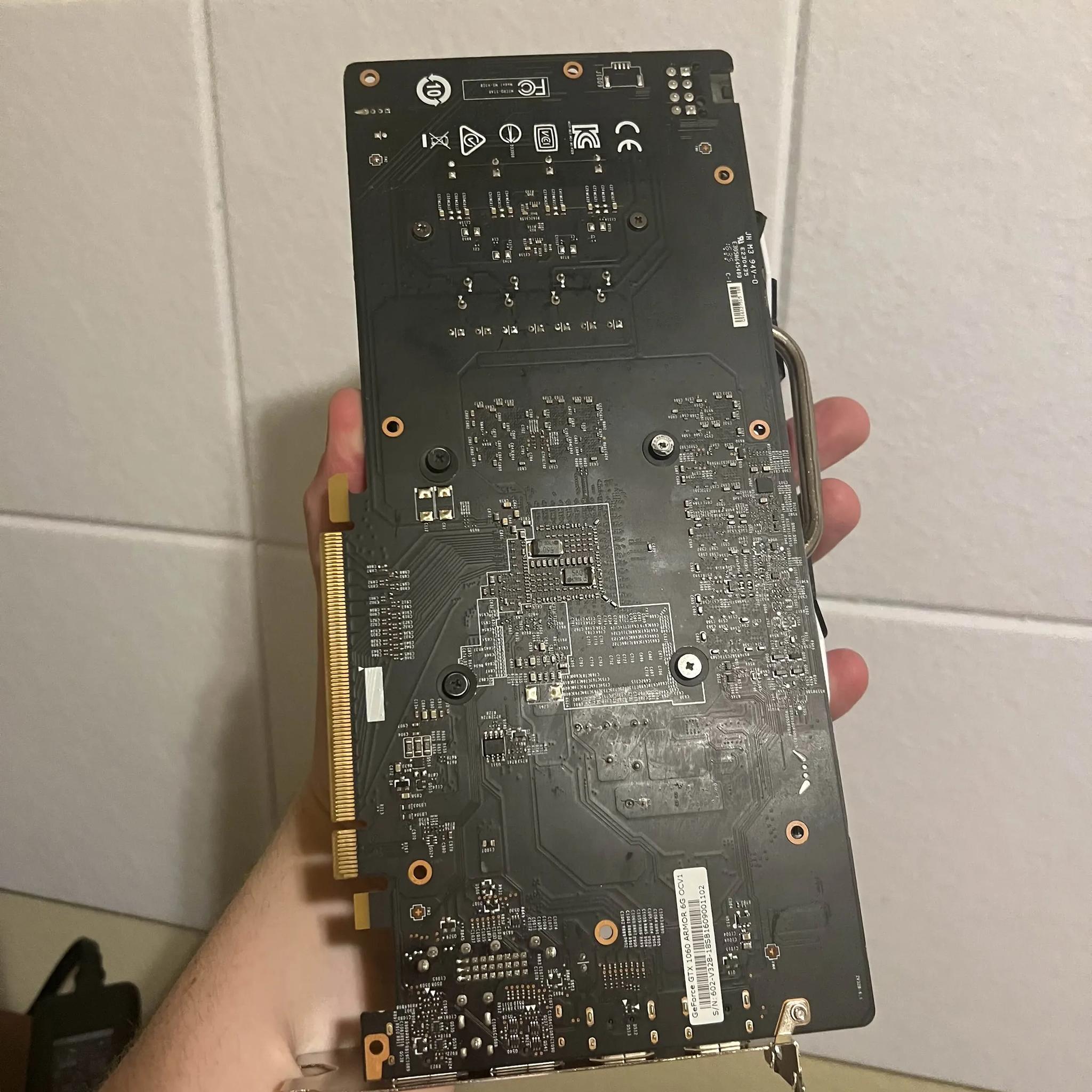 GTX 1060 6GB, * AS IS, Not Working, Read*