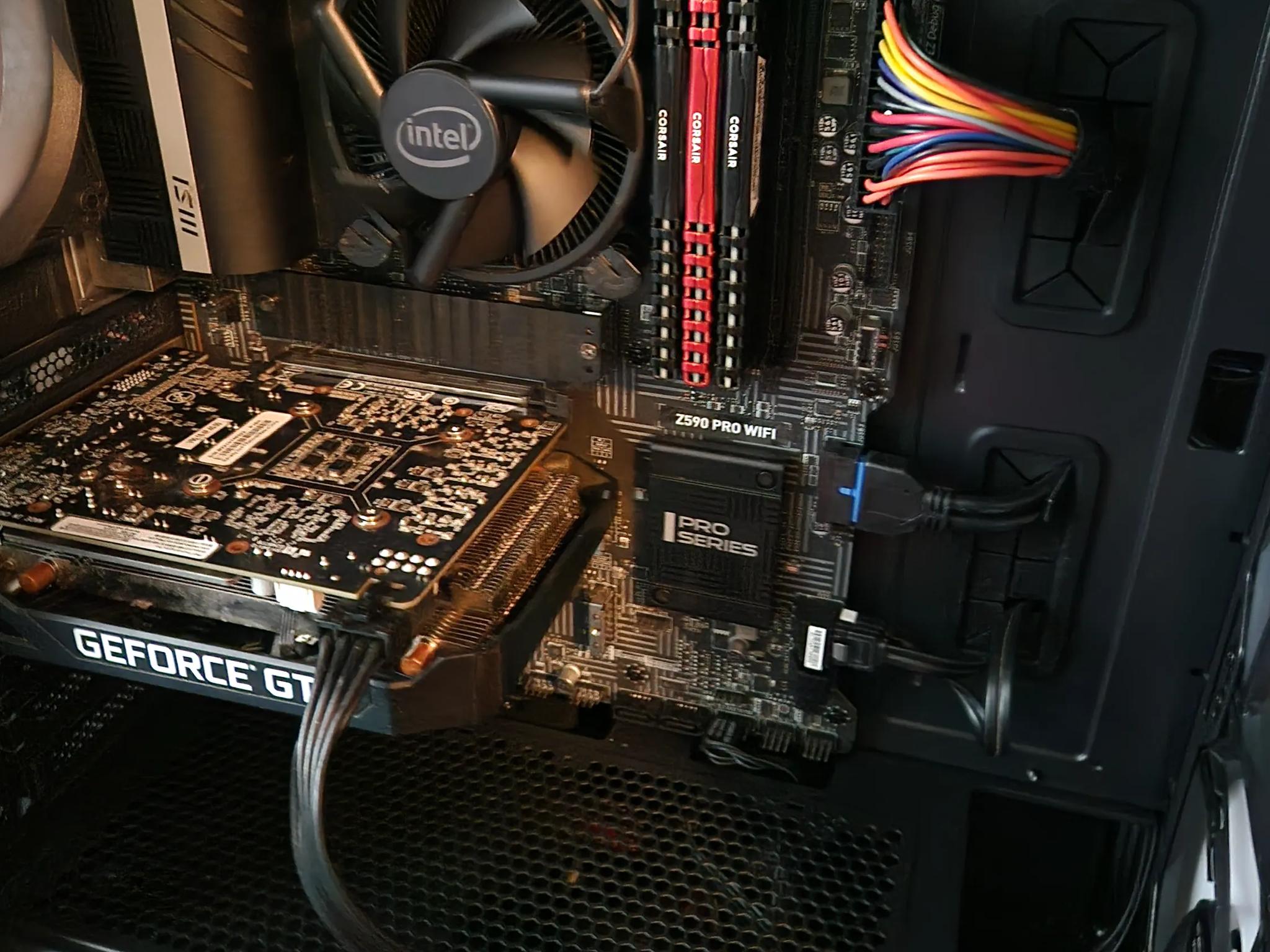 THE RED MONSTER 3 Budget 1080P gaming pc GTX 1660 super/ Intel 10105f