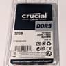 Crucial DDR5 32GB Laptop Ram CT32G48C40S5
