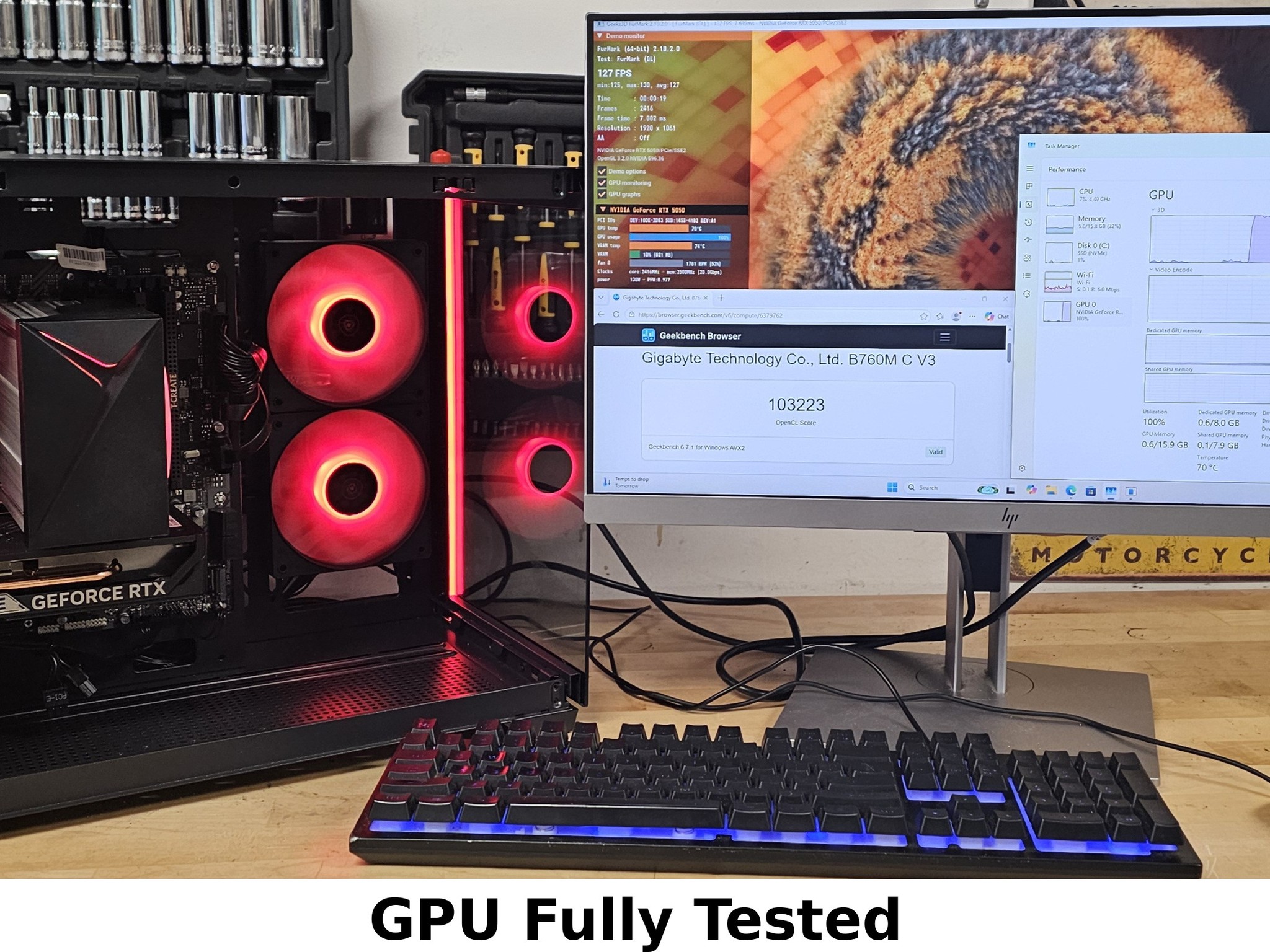 RTX 5050 Gigabyte 8GB