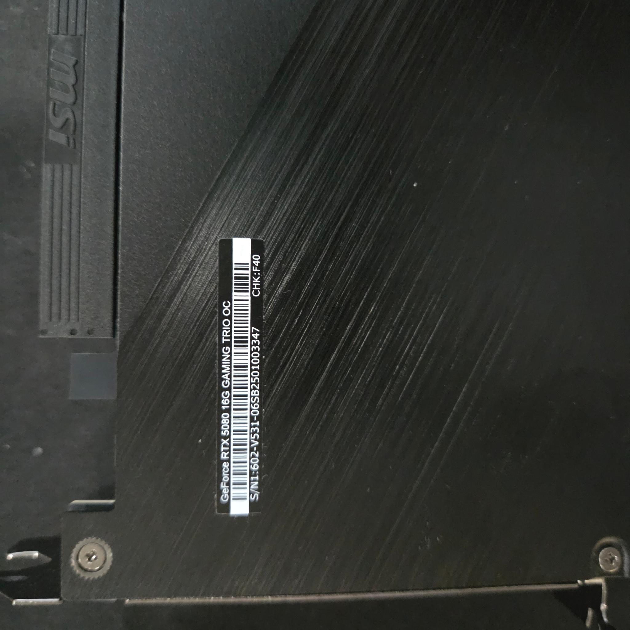 MSI 5080 Trio OC ( Like New )