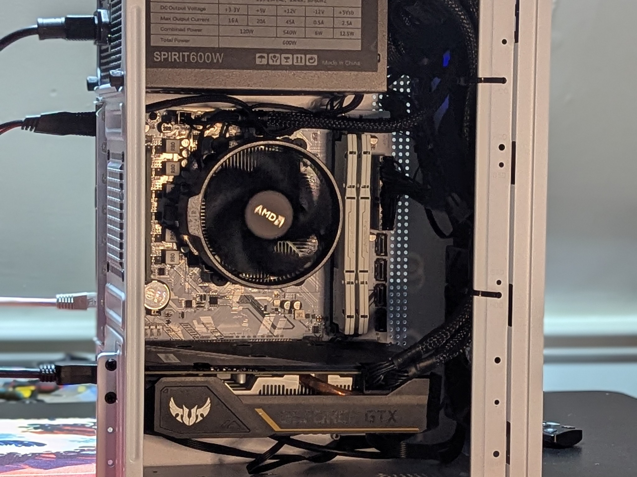 GAMING PC|AMD RYZEN 5 5500|ASUS TUF GAMING 1660 SUPER|16GB DDR4 3200|512 GB NVME SSD|WINDOWS 11 PRO