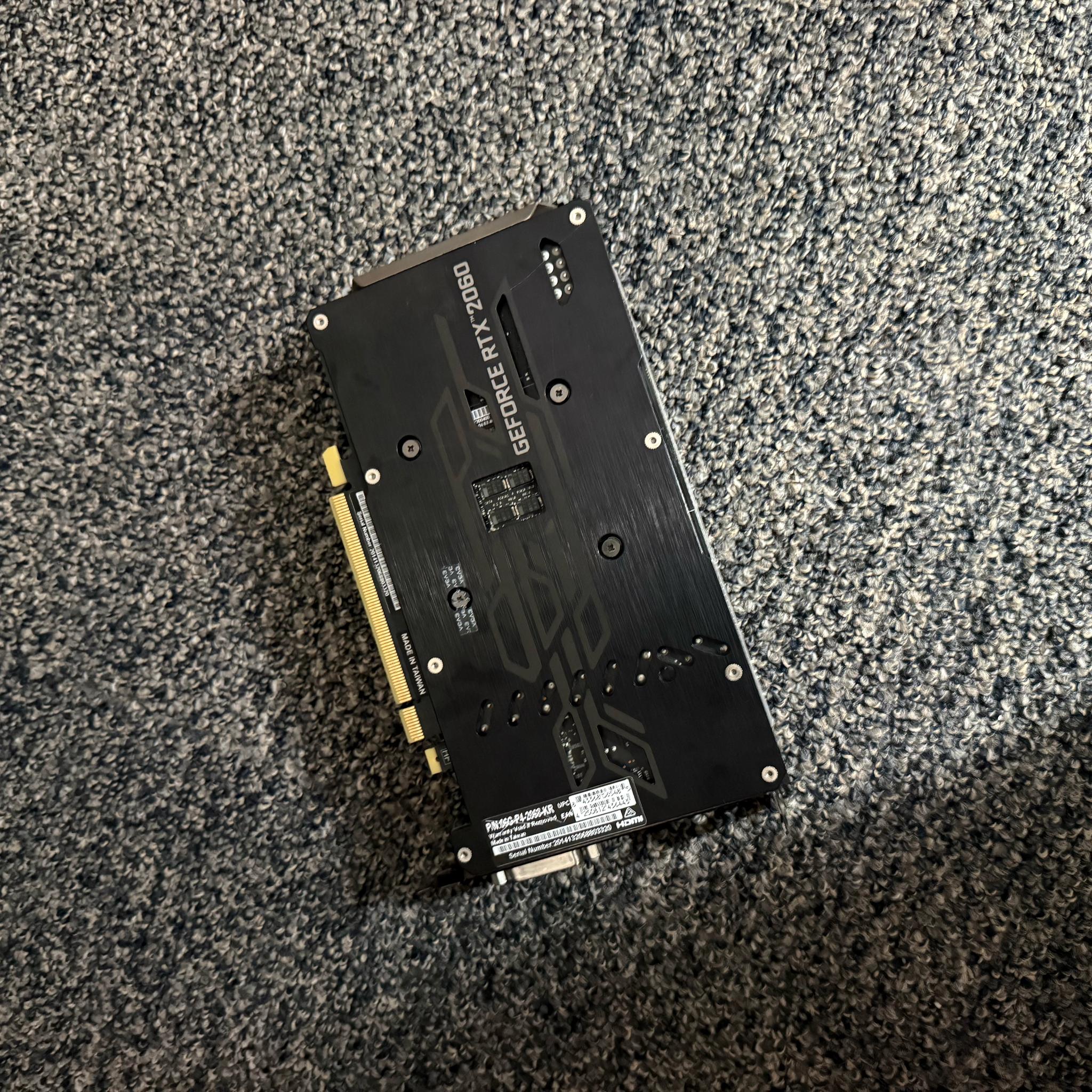 EVGA NVIDIA GeForce RTX 2060 Dual Fan PCIe x16 06G-P4-2068-KR