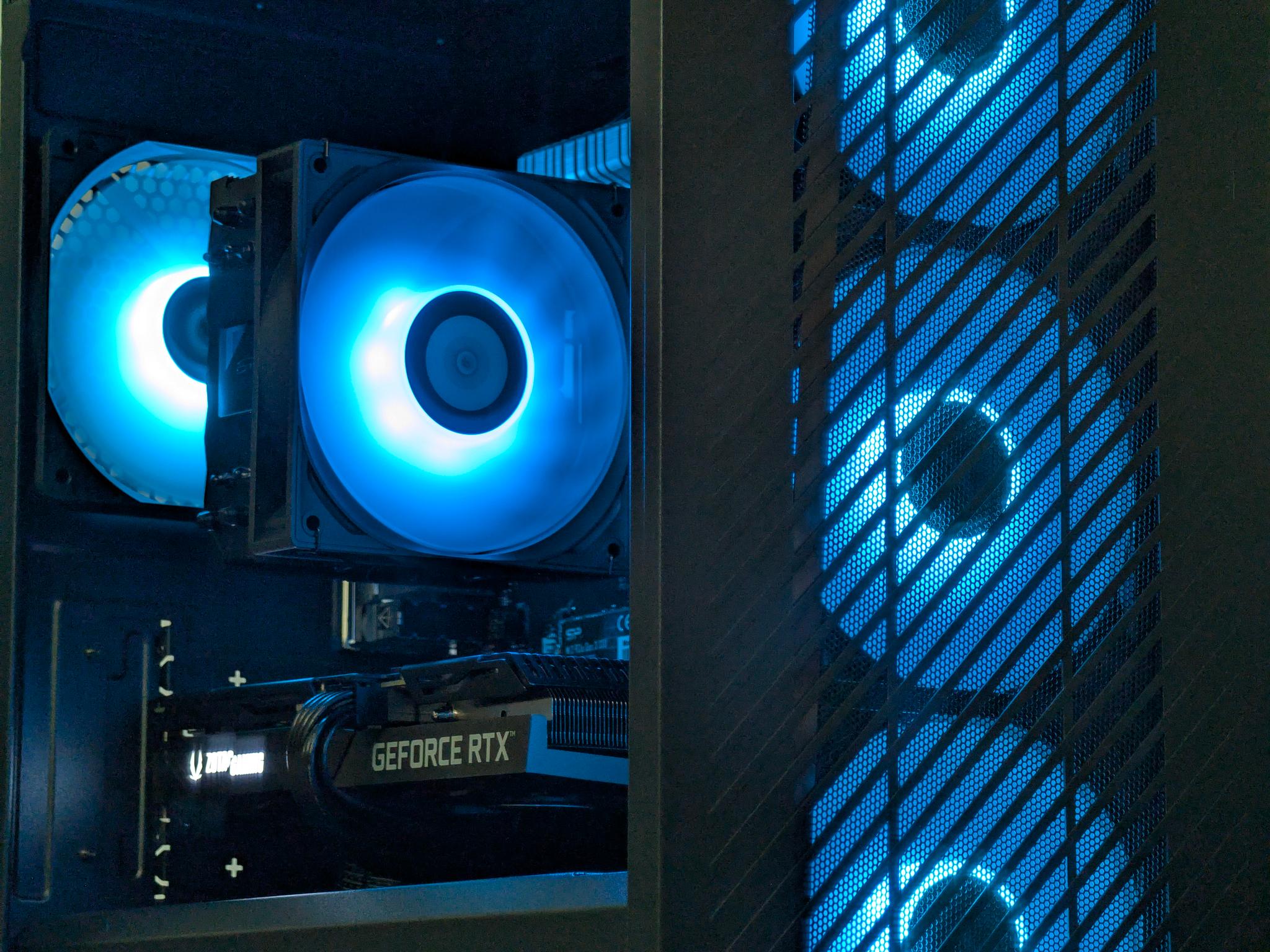 🖤💙Ryzen 5 5600 | RTX 3060 TI | 32GB DDR4 | 1TB SSD | Gaming PC💙🖤
