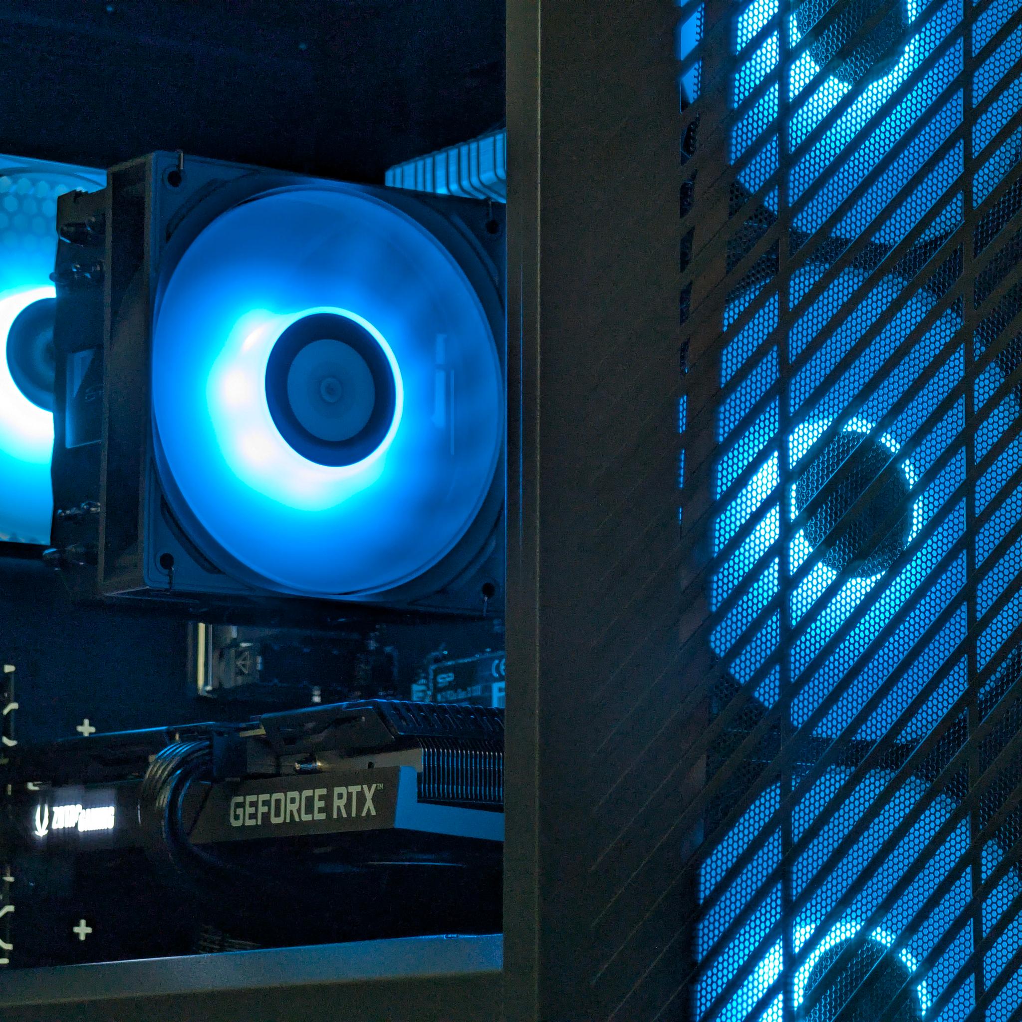 🖤💙Ryzen 5 5600 | RTX 3060 TI | 32GB DDR4 | 1TB SSD | Gaming PC💙🖤