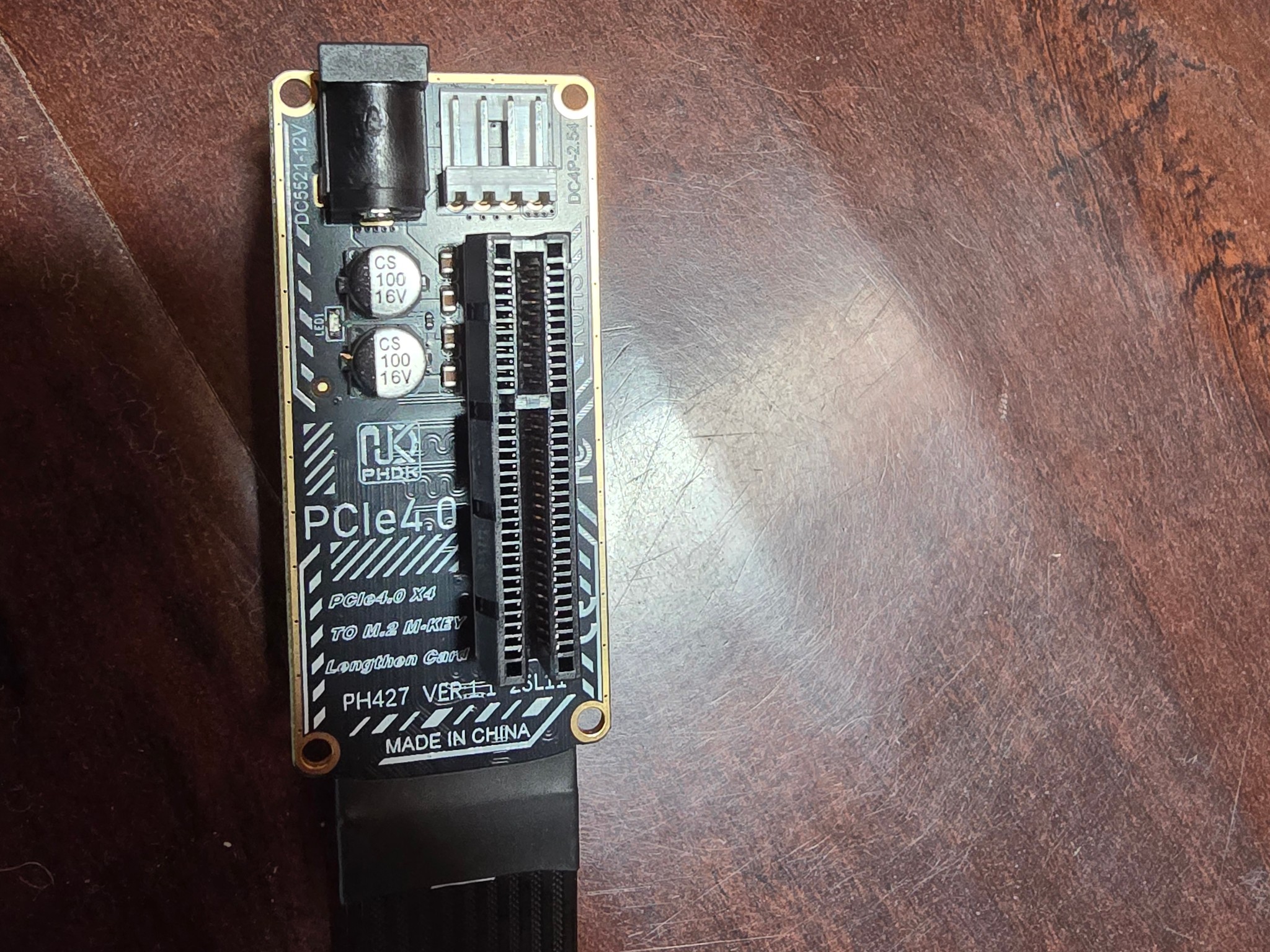 NGFF M.2 NVMe M-Key Right Angled Type 90 Degree to PCI-E X1 X4 X8 X16 Cable 30cm GPU M2 2260 2280