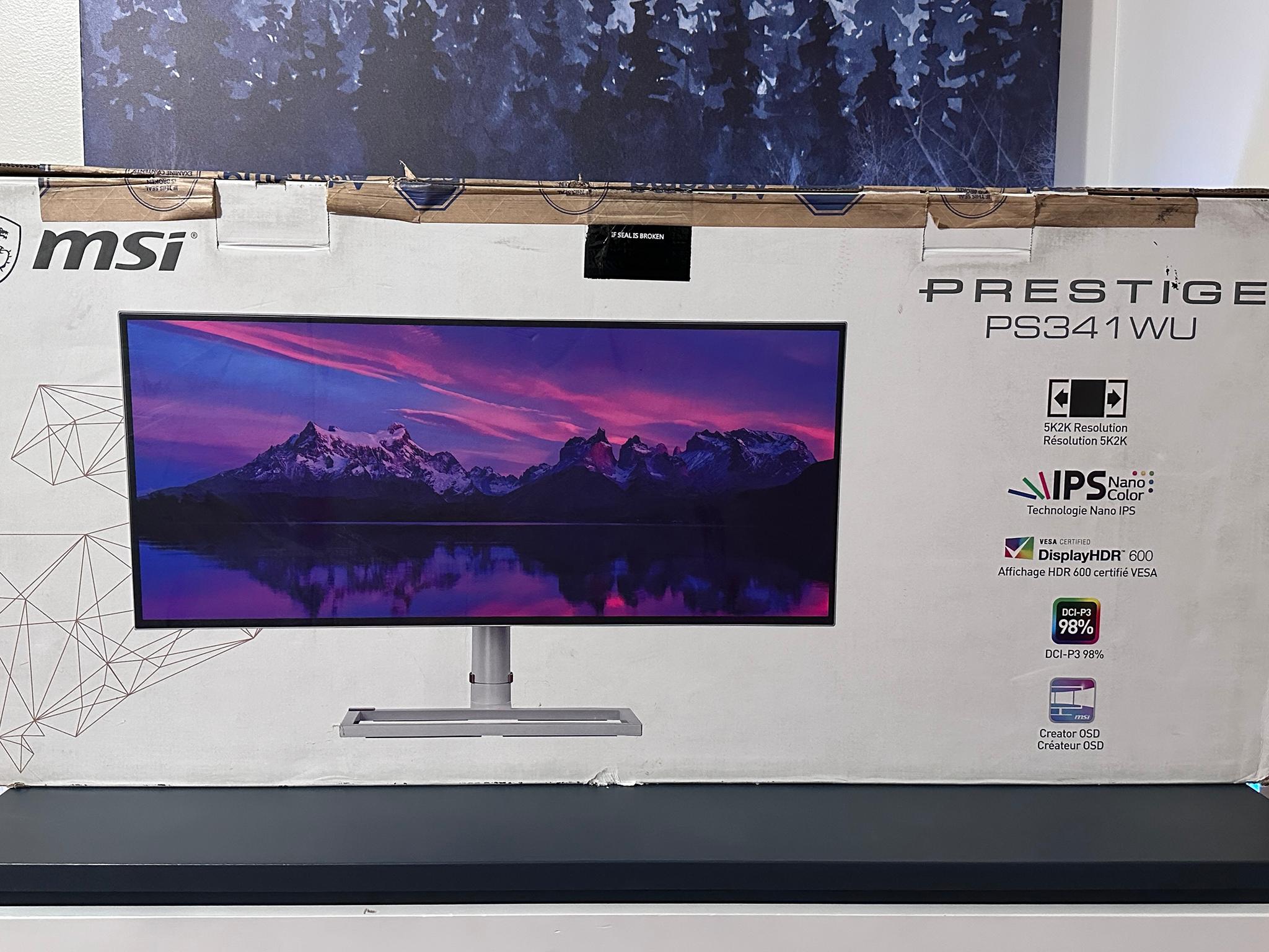MSI Prestige 5K 34” Ultrawide Monitor - PS341WU