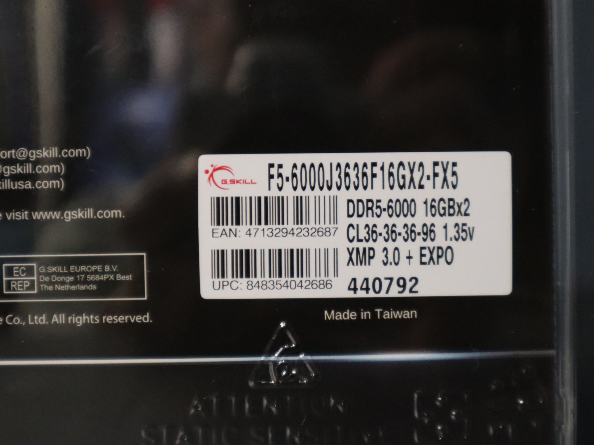 DDR5 Ram & Motherboard Combo - 32GB FlareX5 6000MT - ASUS TUF GAMING B650E-E WIFI
