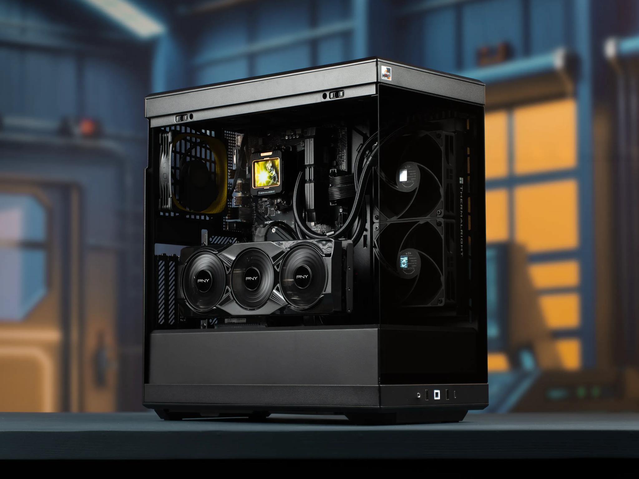 “Darcware.Deux” RTX 5070 Ryzen 7 7800X3D 32GB 2TB Windows 11 Workstation Gaming PC