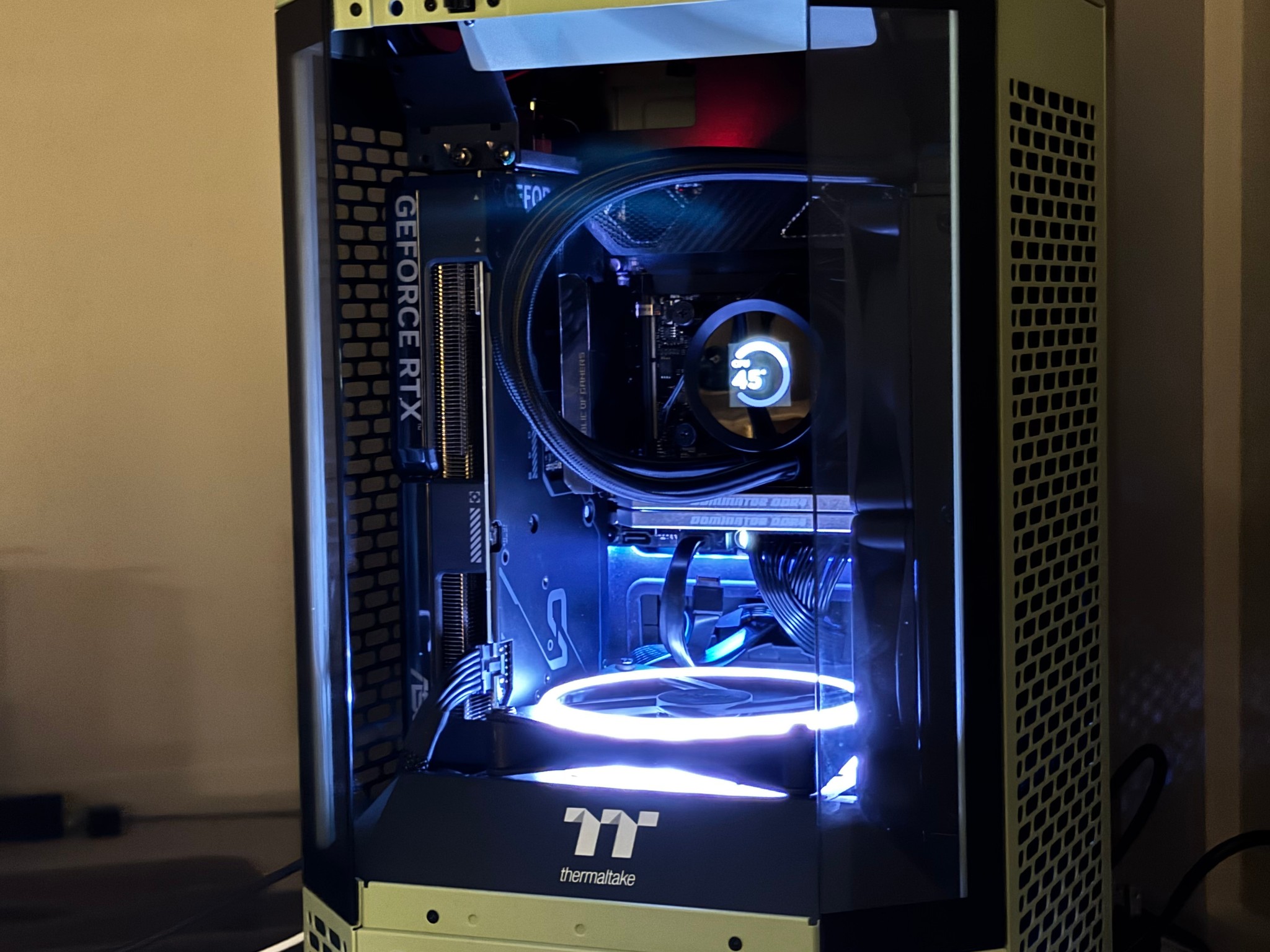 Matcha Green Tower 250 - 4070 Ti Super - Ryzen 9 5900x - Crosshair VIII Impact  - 32gb Dominator RAM