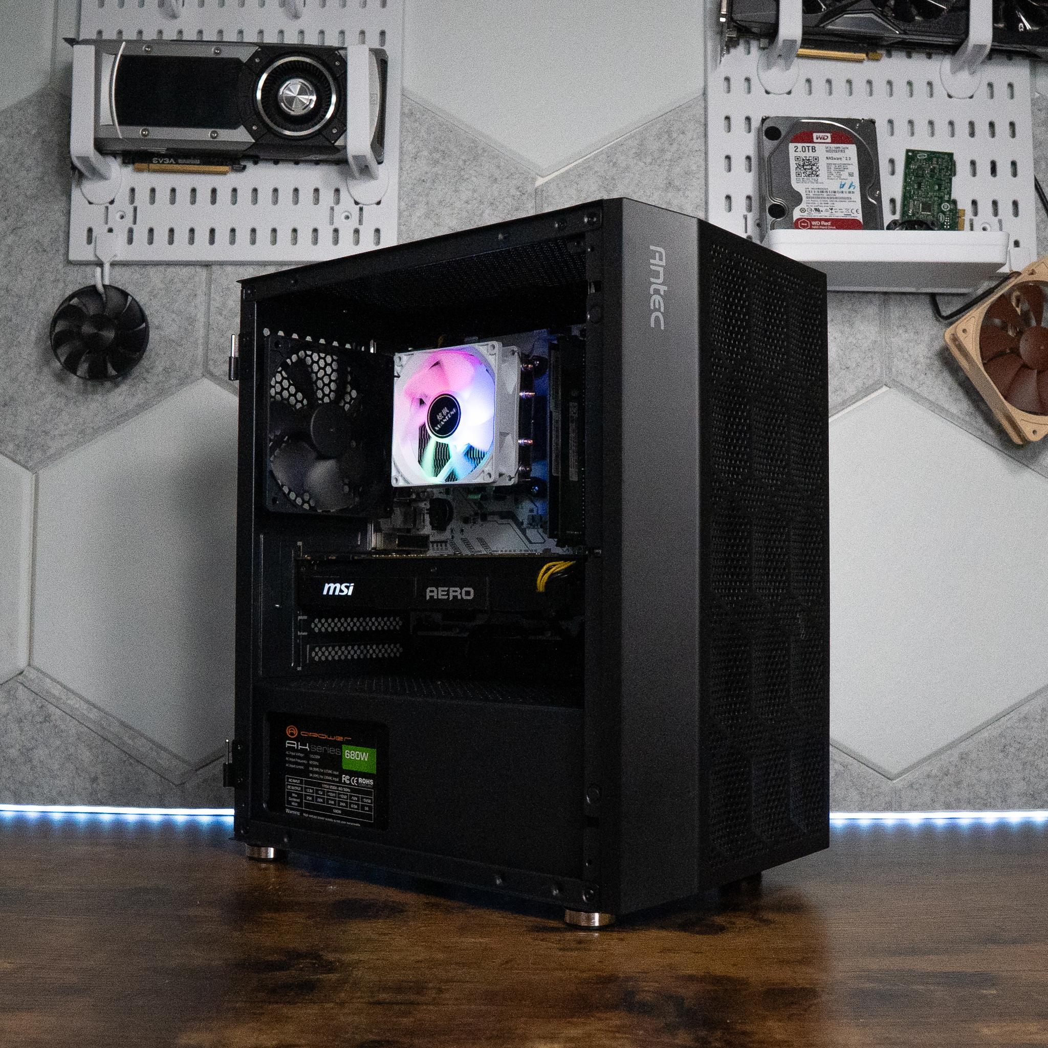 🍬🌠 BUDGET - FORTNITE Ready GAMING PC | RYZEN 5 2600 | MSI GTX 1070Ti 8GB | 16GB DDR4 RAM | 1.25TB