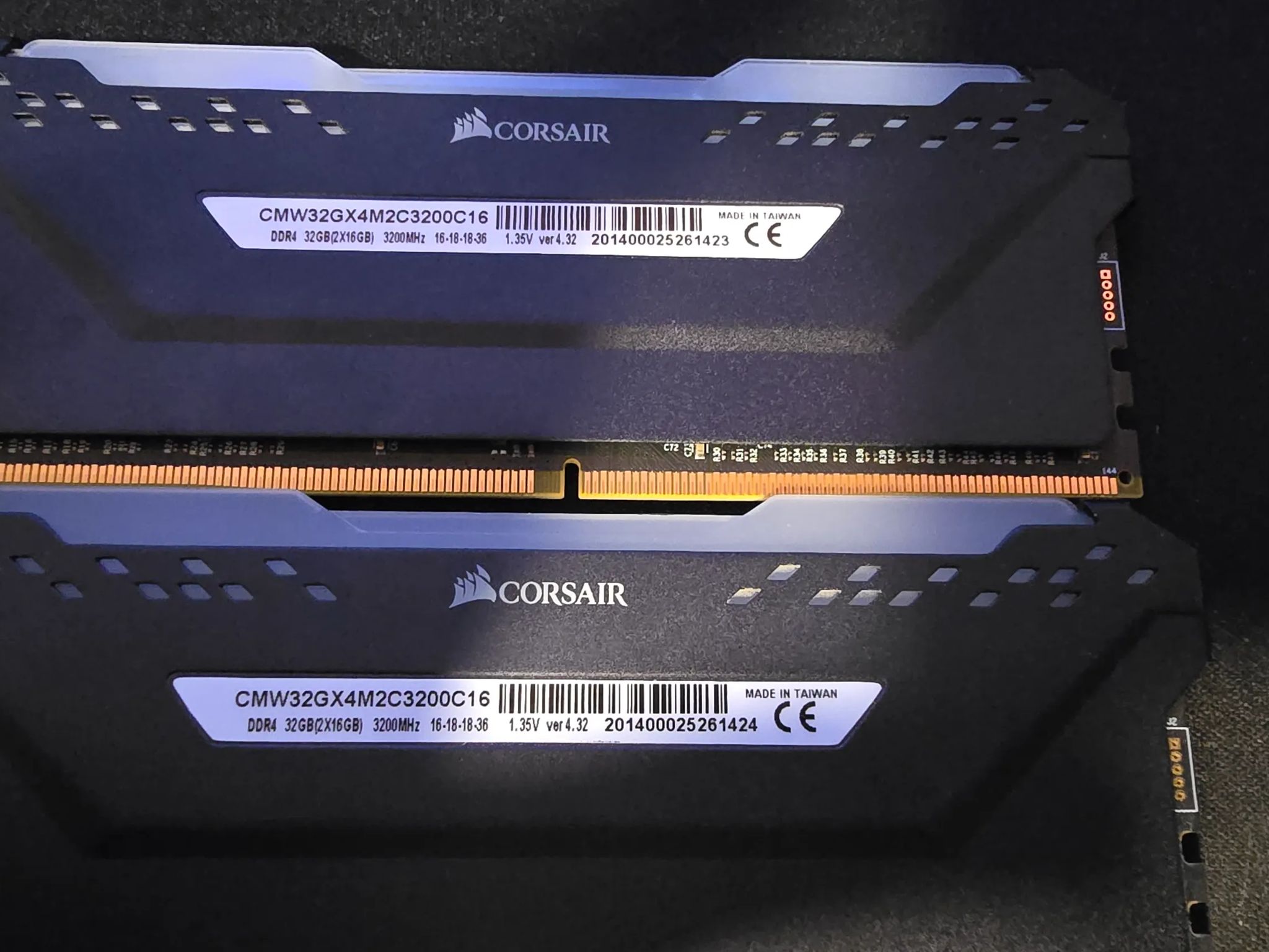 Corsair Vengeance RGB Pro 32GB (2x16GB) RAM DDR4 3200MHz
