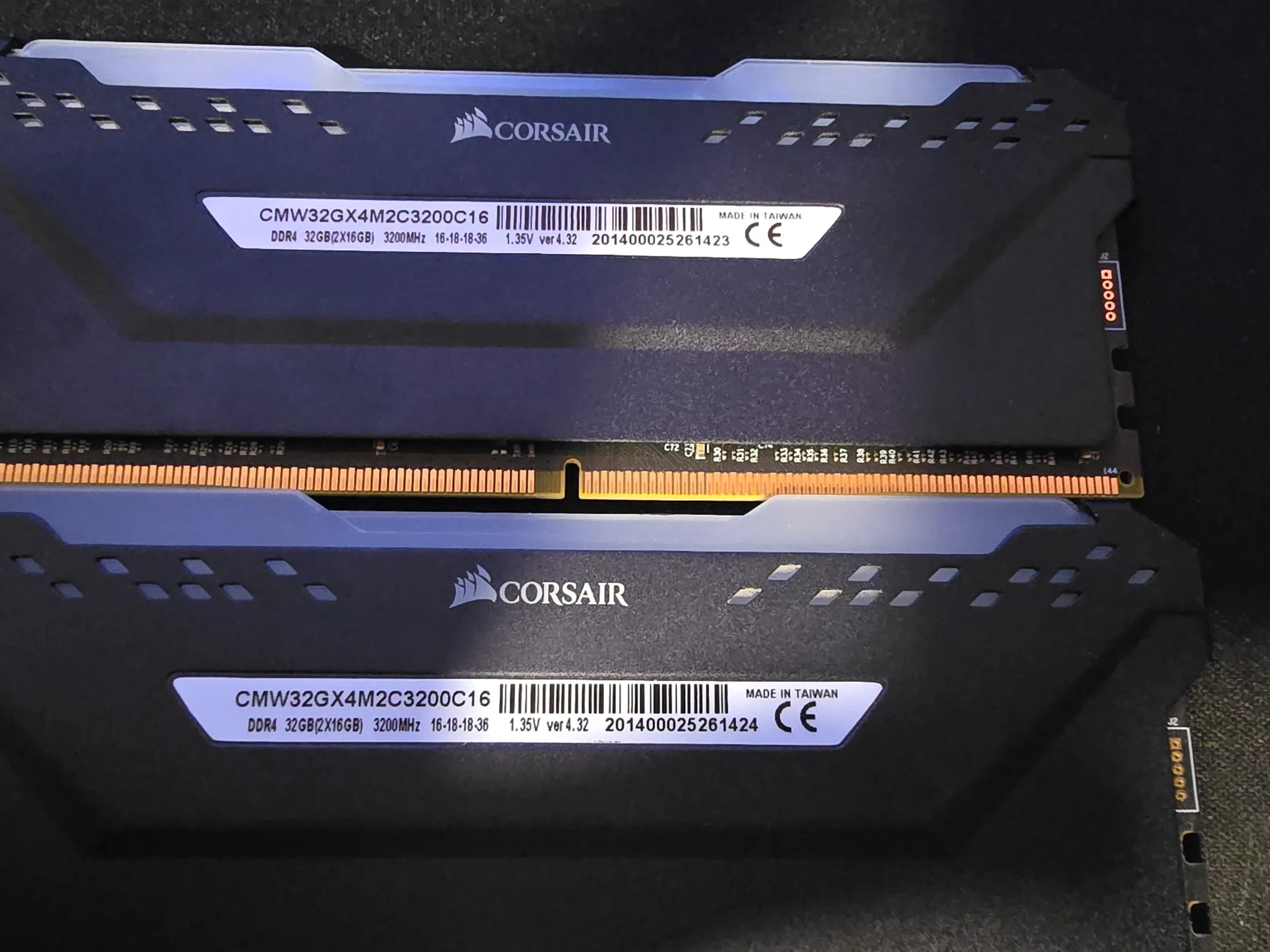 Corsair Vengeance RGB Pro 32GB (2x16GB) RAM DDR4 3200MHz