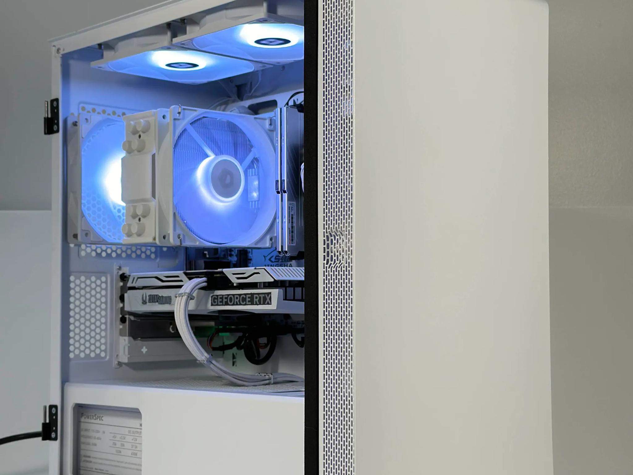 Intel i5-11500 | RTX 4060 | 16GB RAM | 1TB SSD | WIFI | Clean White Gaming PC