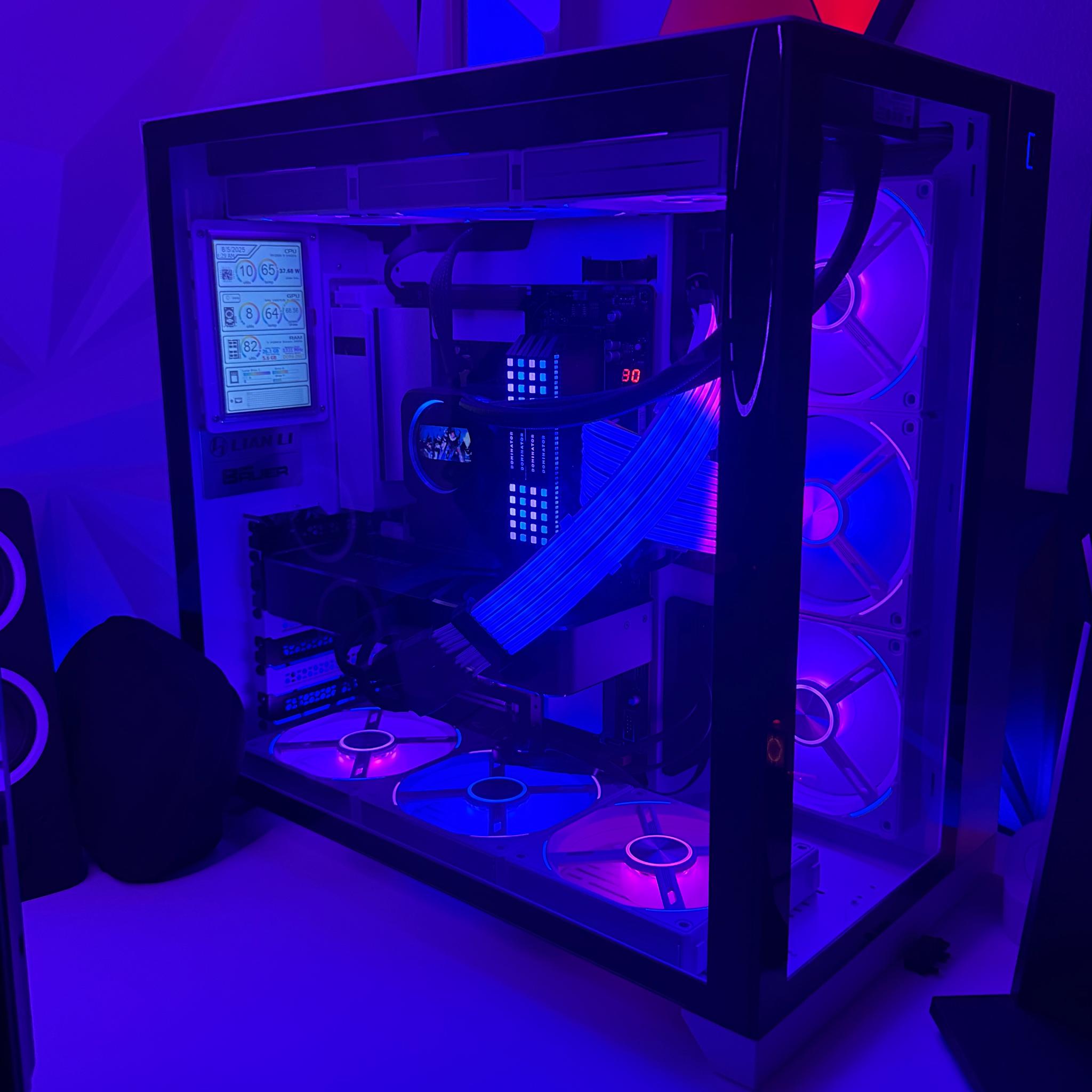 Lian Li|3070ti|Ryzen 7 5800x| 32GB DDR4 RAM|2TB NVME 4| Win 11|Strimer| 1080p/1440p Custom Gaming PC
