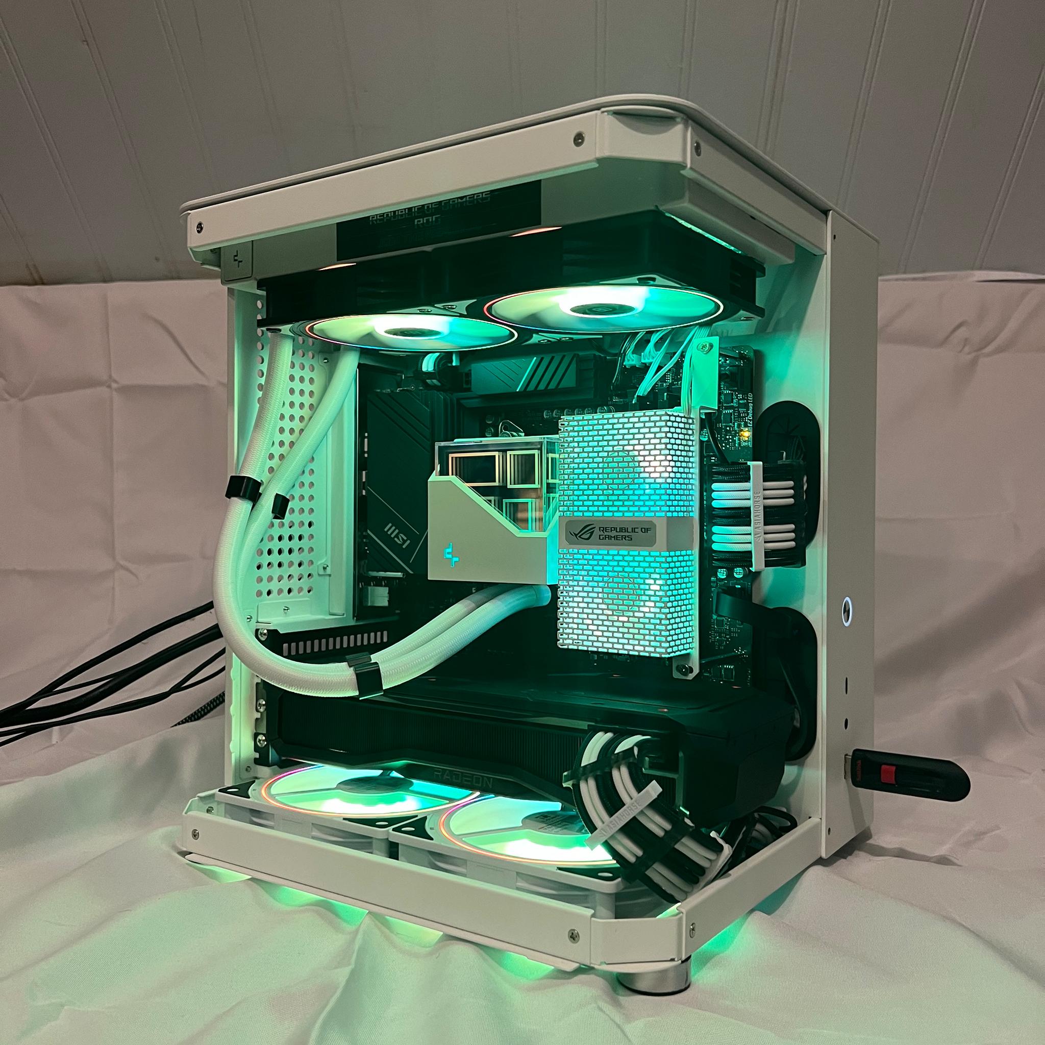 “Infinitum” 7900x, 7900xt, 64gb ddr5, 5tb, Wifi6E, 1300 watt PSU