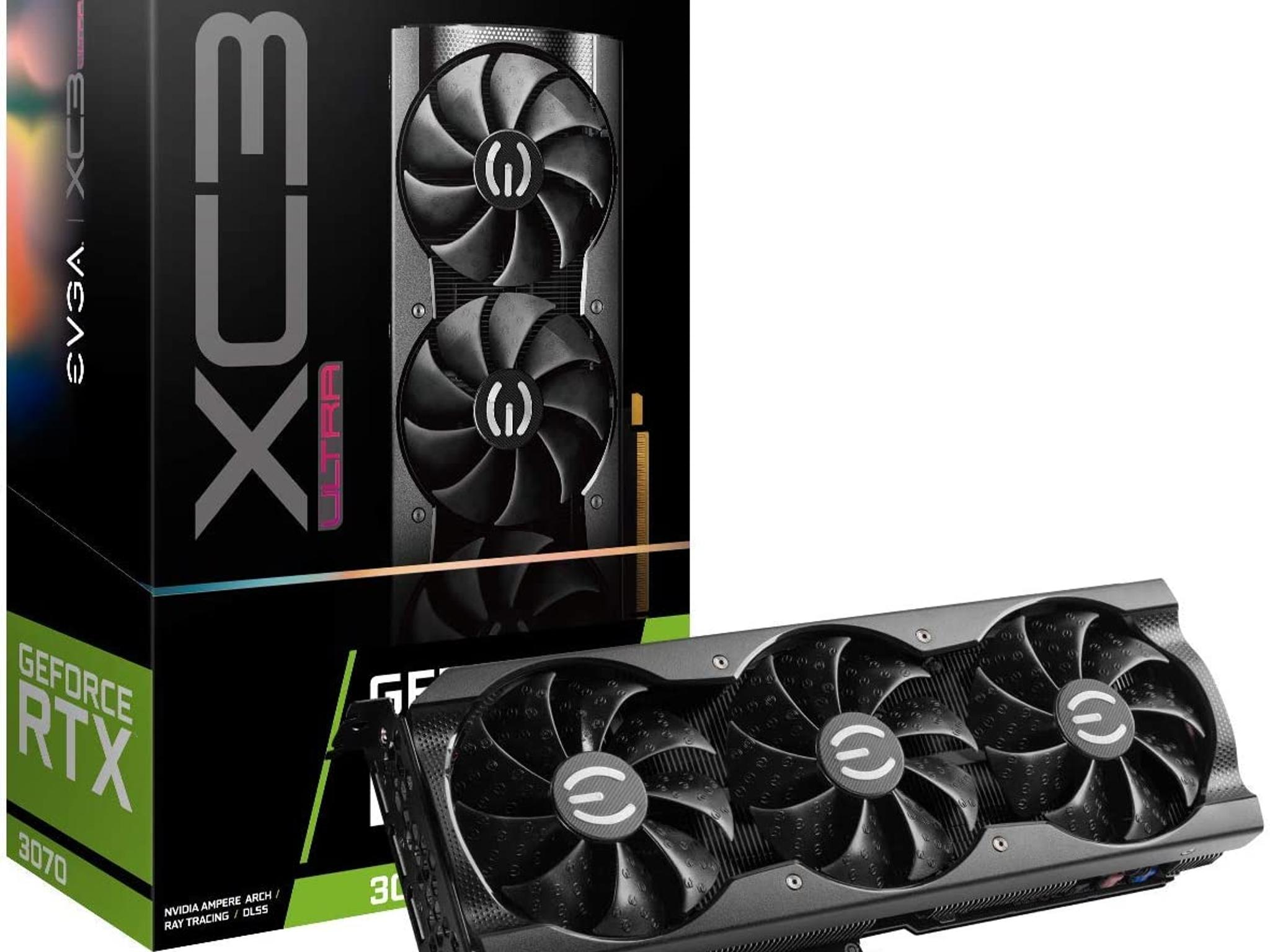 EVGA GeForce RTX 3070 XC3 ULTRA GAMING, 08G-P5-3755-KR, 8GB GDDR6