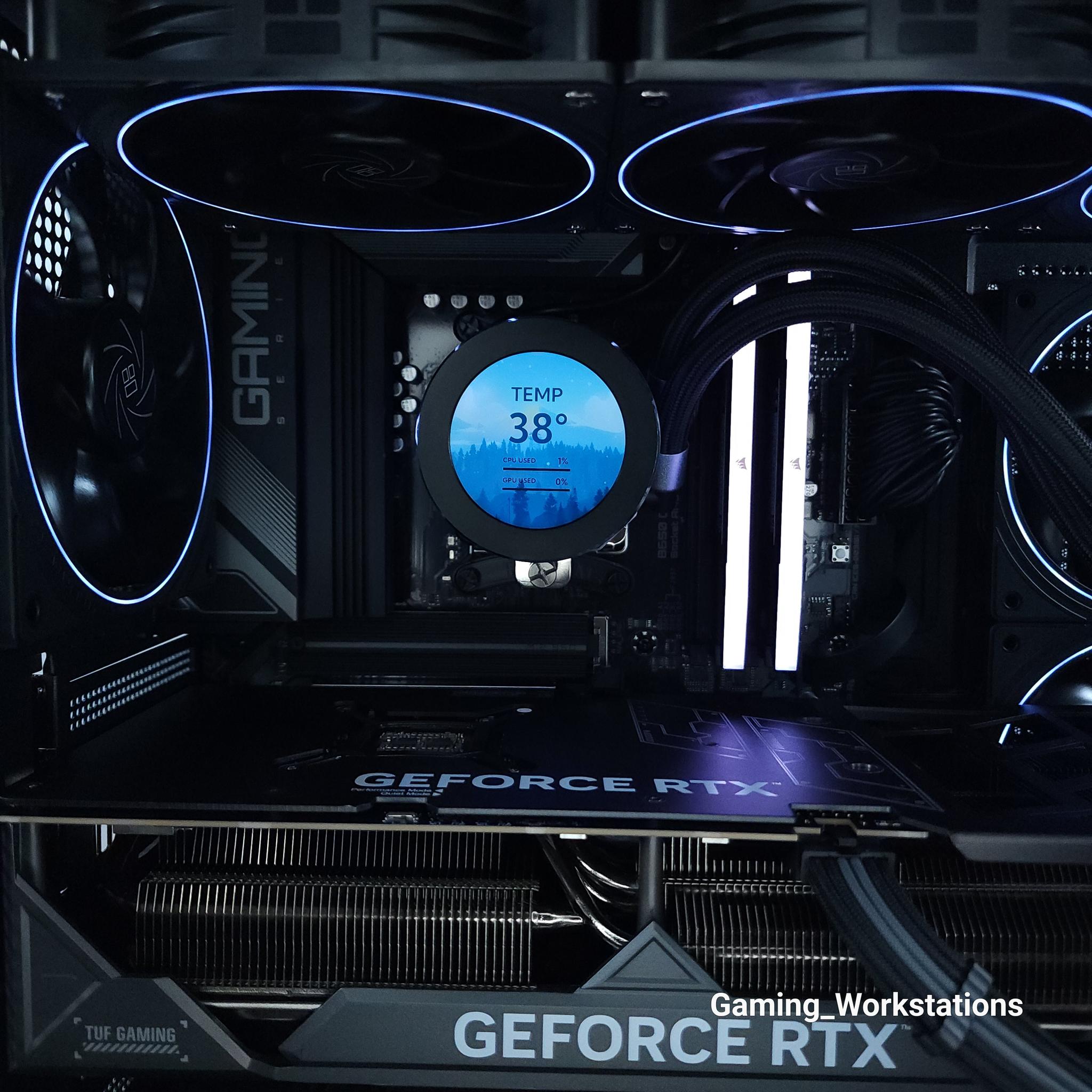 🤍RTX 4080 || Ryzen 7 7800X3D || 32GB 6000MHz || 2TB NVMe Gen 4 || 1440/4K Gaming Computer