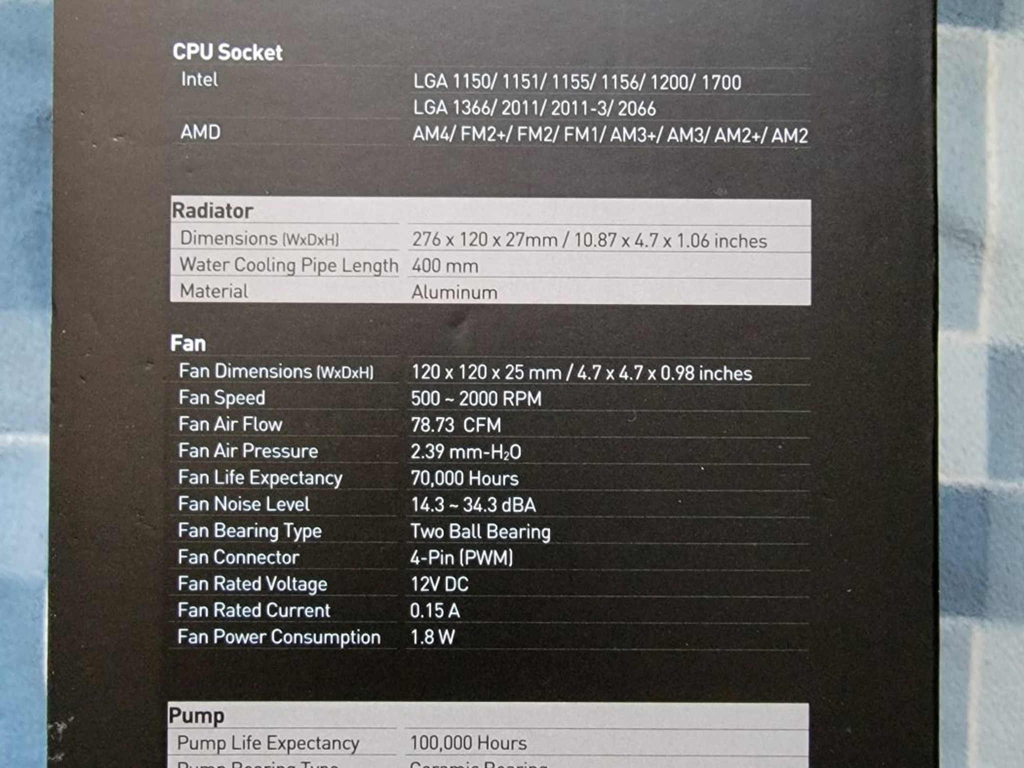 MSI MAG Core Liquid P240 AIO - Open Box - Never Used