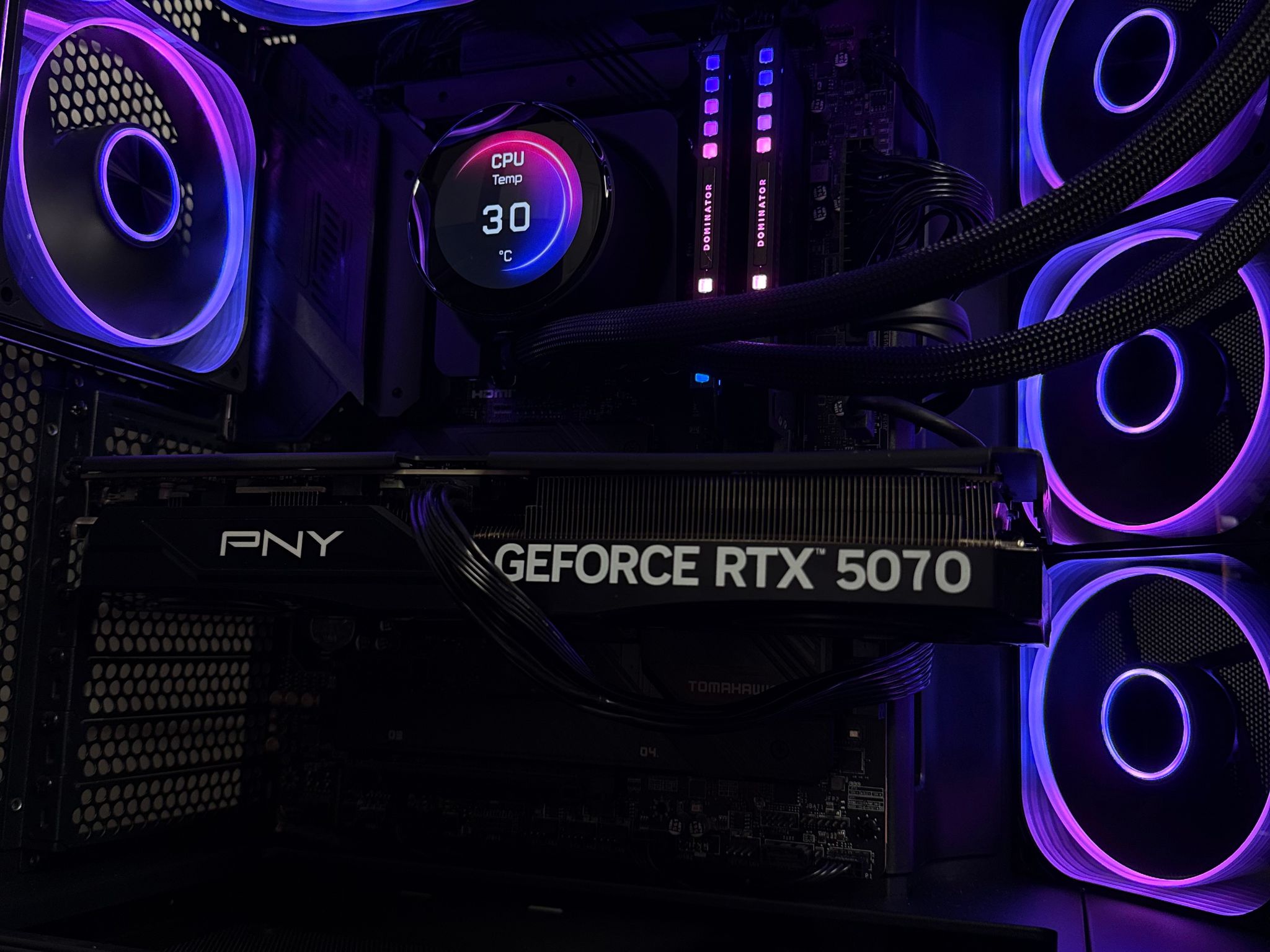 ✨💜 AORURA | RTX 5070 + i9-14900KF | 32GB RAM | 2TB Gen4 NVMe — Ultra High-End Gaming PC