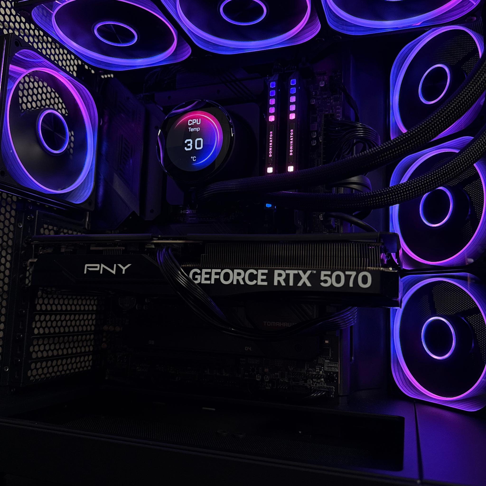 ✨💜 AORURA | RTX 5070 + i9-14900KF | 32GB RAM | 2TB Gen4 NVMe — Ultra High-End Gaming PC