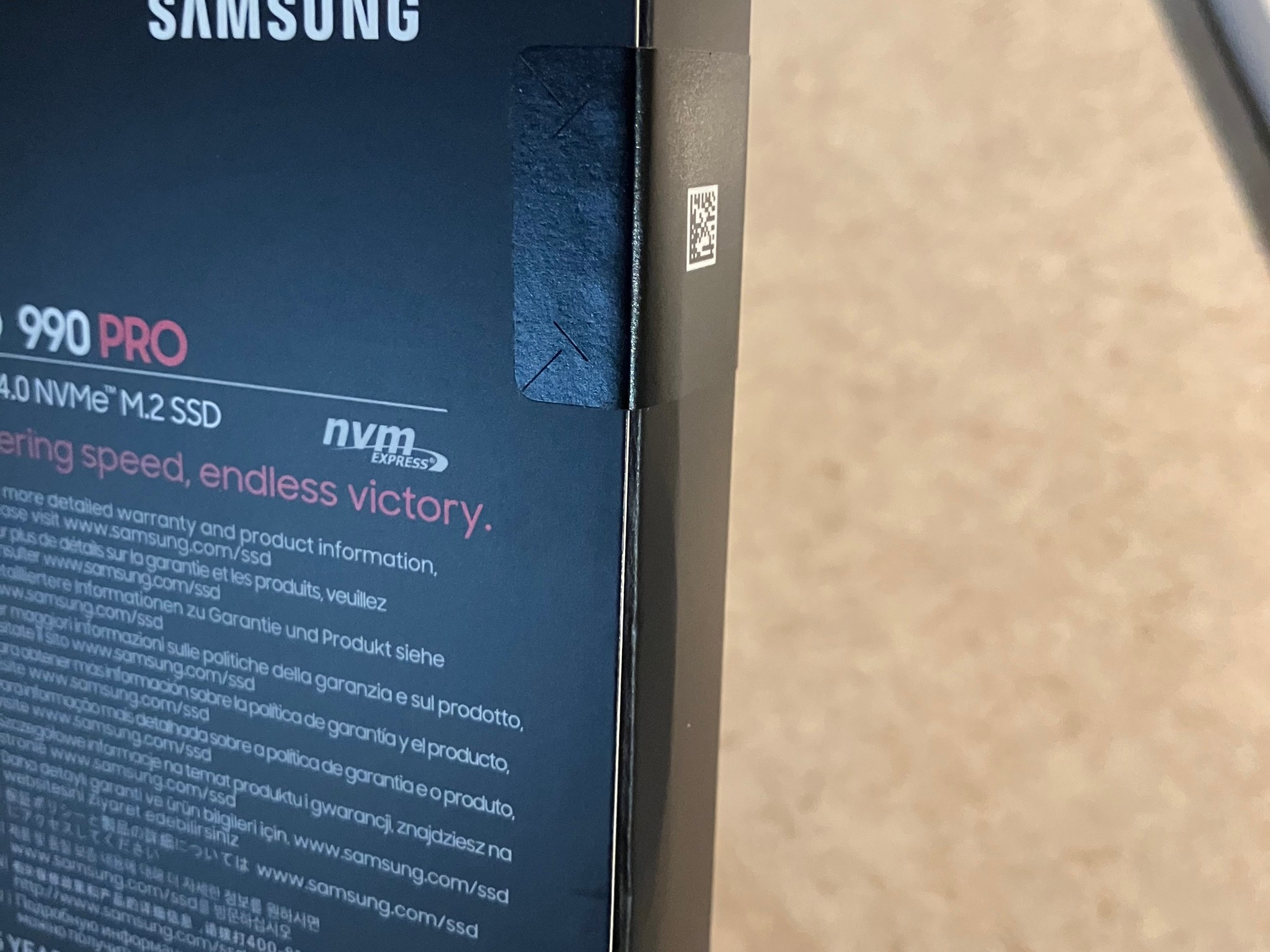 Samsung 990 PRO 2TB NVME SSD
